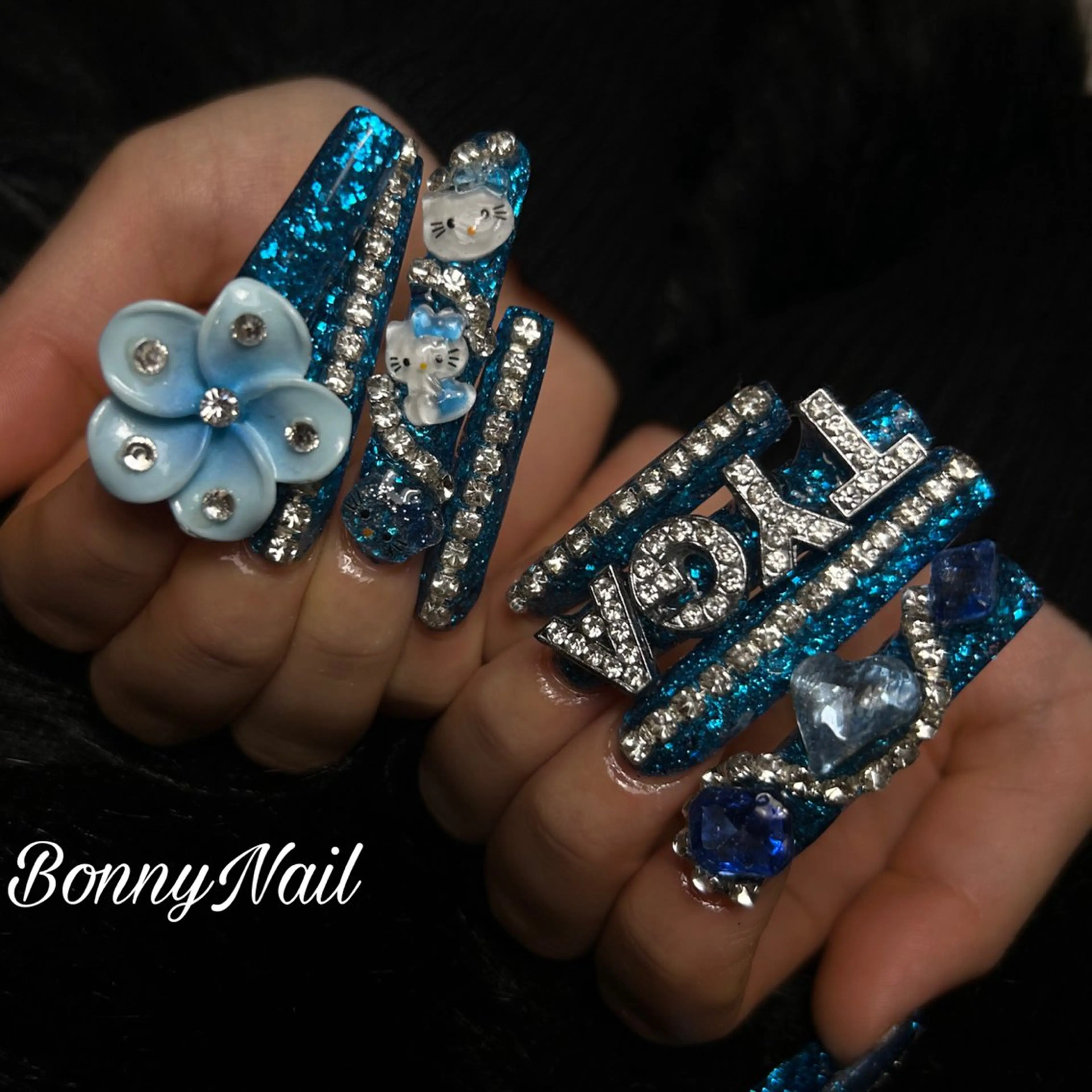 ネイル ロングネイル ハンドネイル Bonny Nailのネイルデザイン