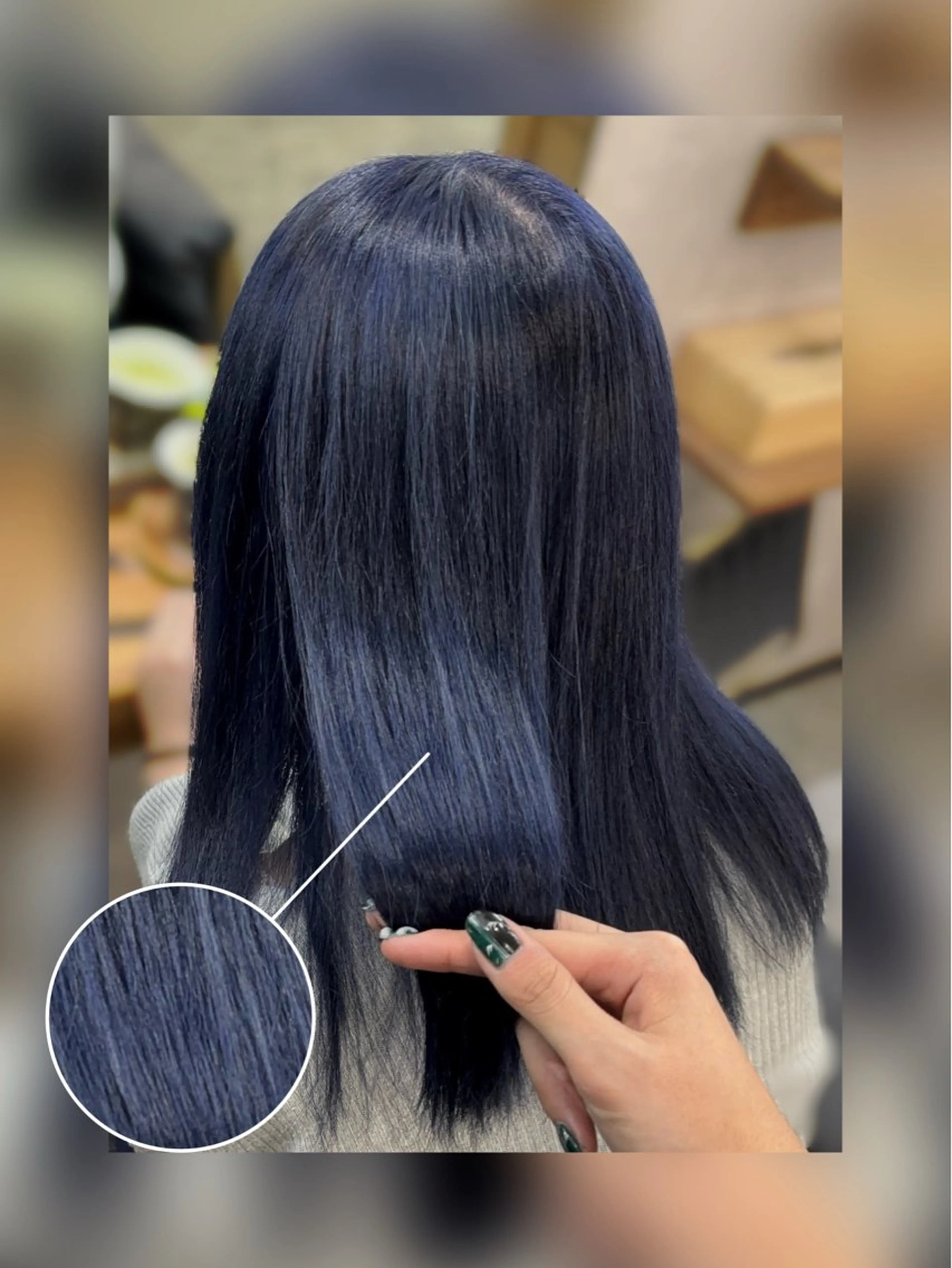 【ブリーチ無し】ダメージレス透明感Ｗカラー✨️の写真