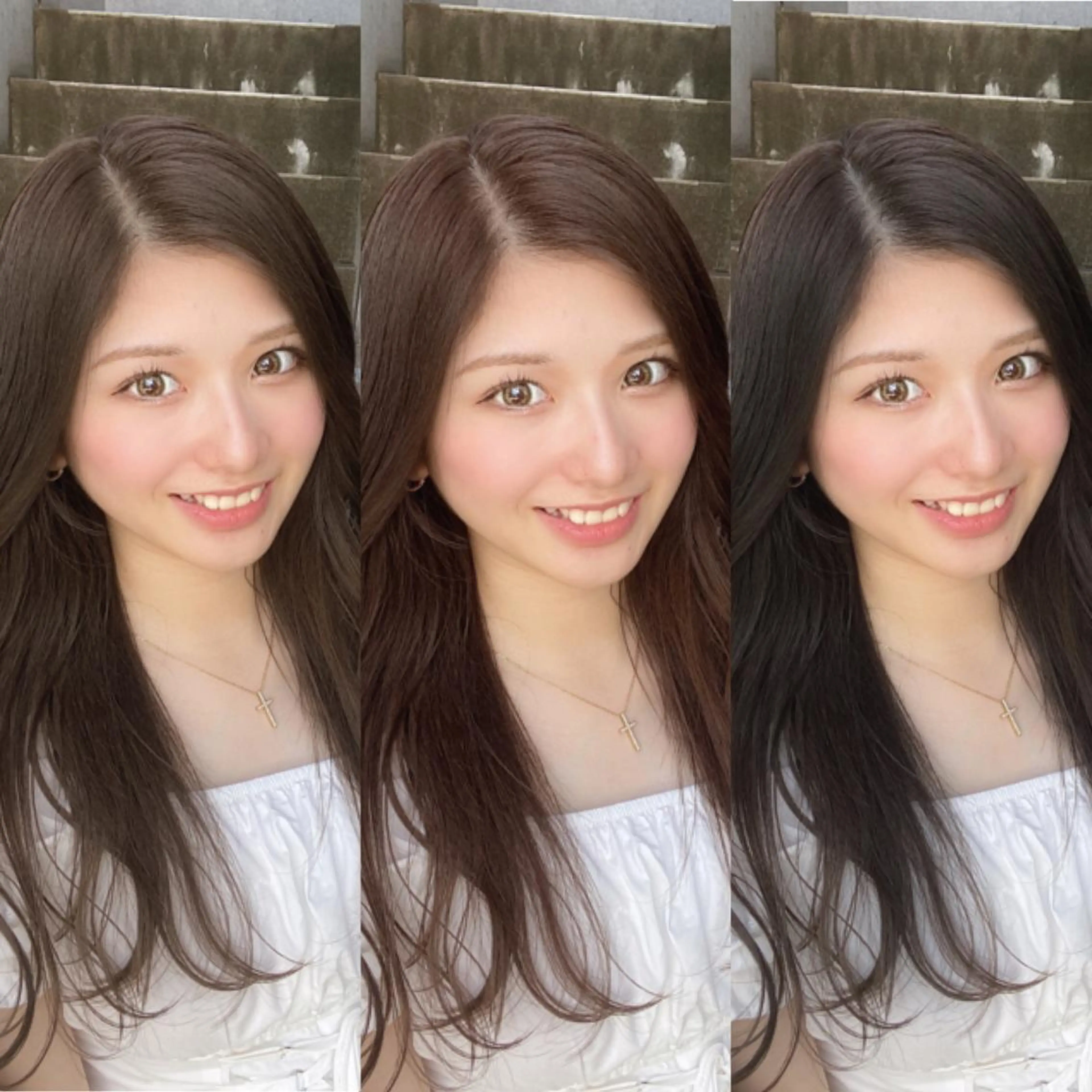 ミディアム カラー ヘアアレンジ SALOWIN原宿AROA店所属・顔まわり神カット✂︎ 齋藤雄大【表参道】のヘアスタイル