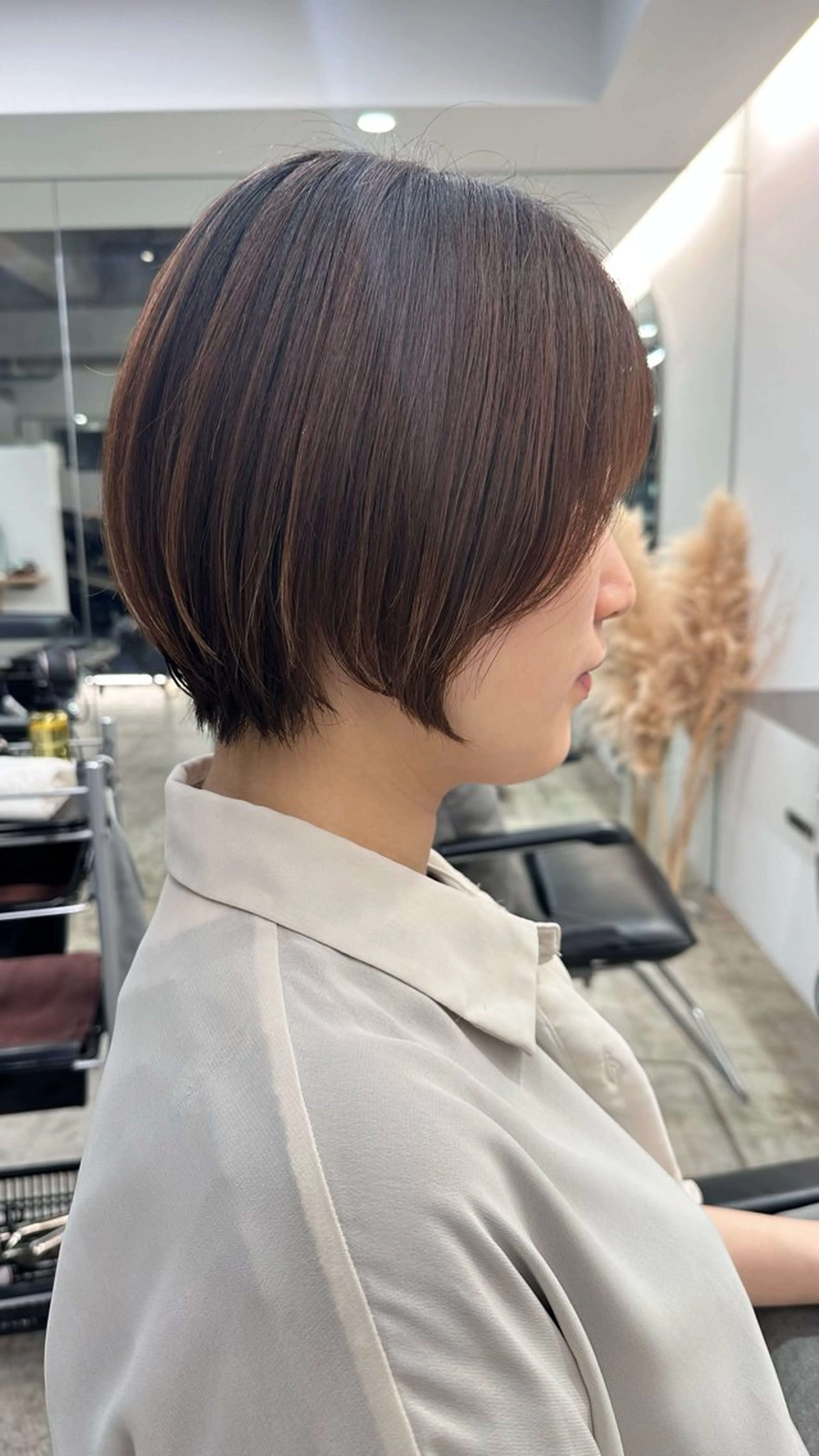ショート ショートボブ ボブ ショートヘア あいこ/レイヤー カット🌷銀座のヘアスタイル