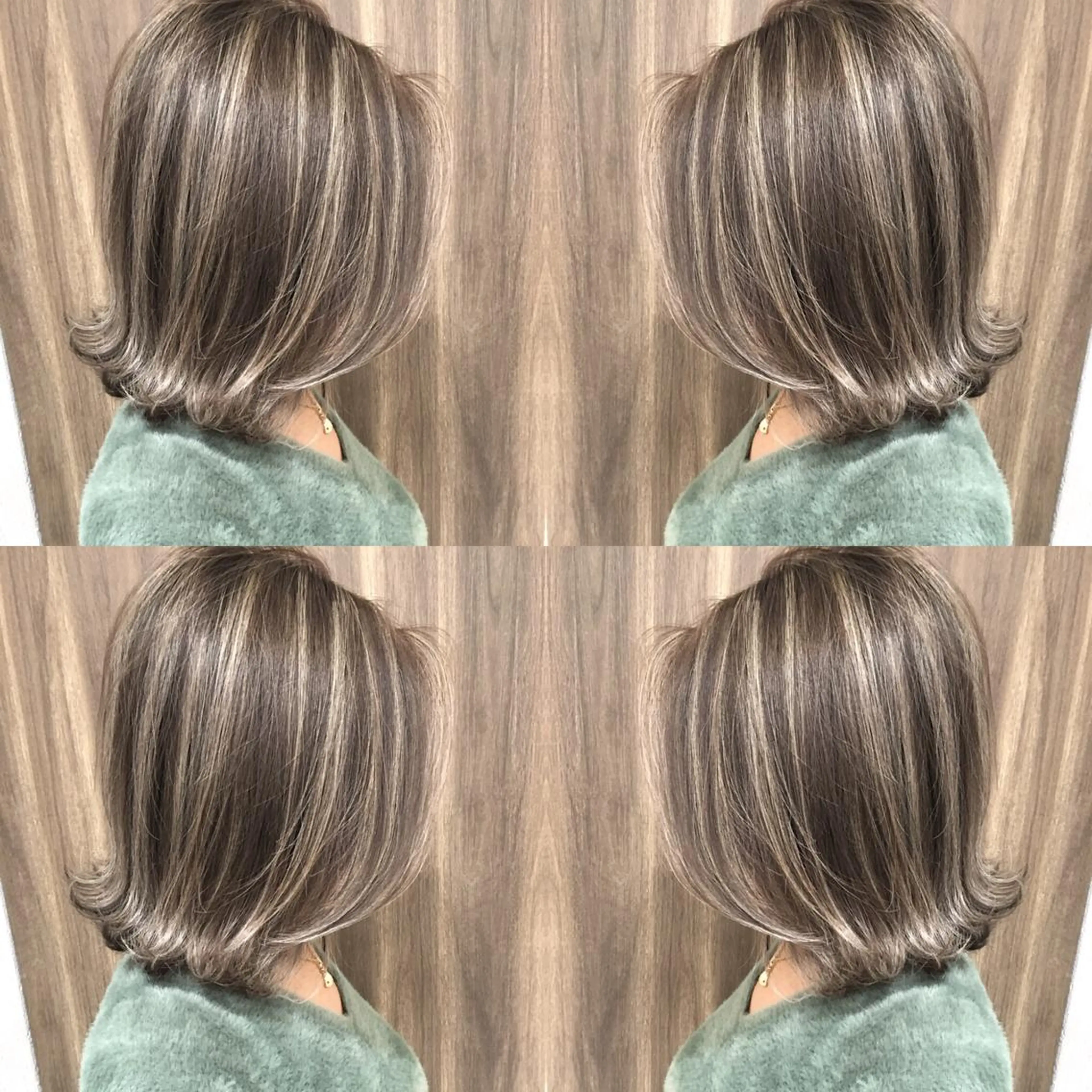 ショート カラー ハイライトカラー 3Dハイライト ハイライト カット ヘアカラー トリートメント 井上 一平のヘアスタイル