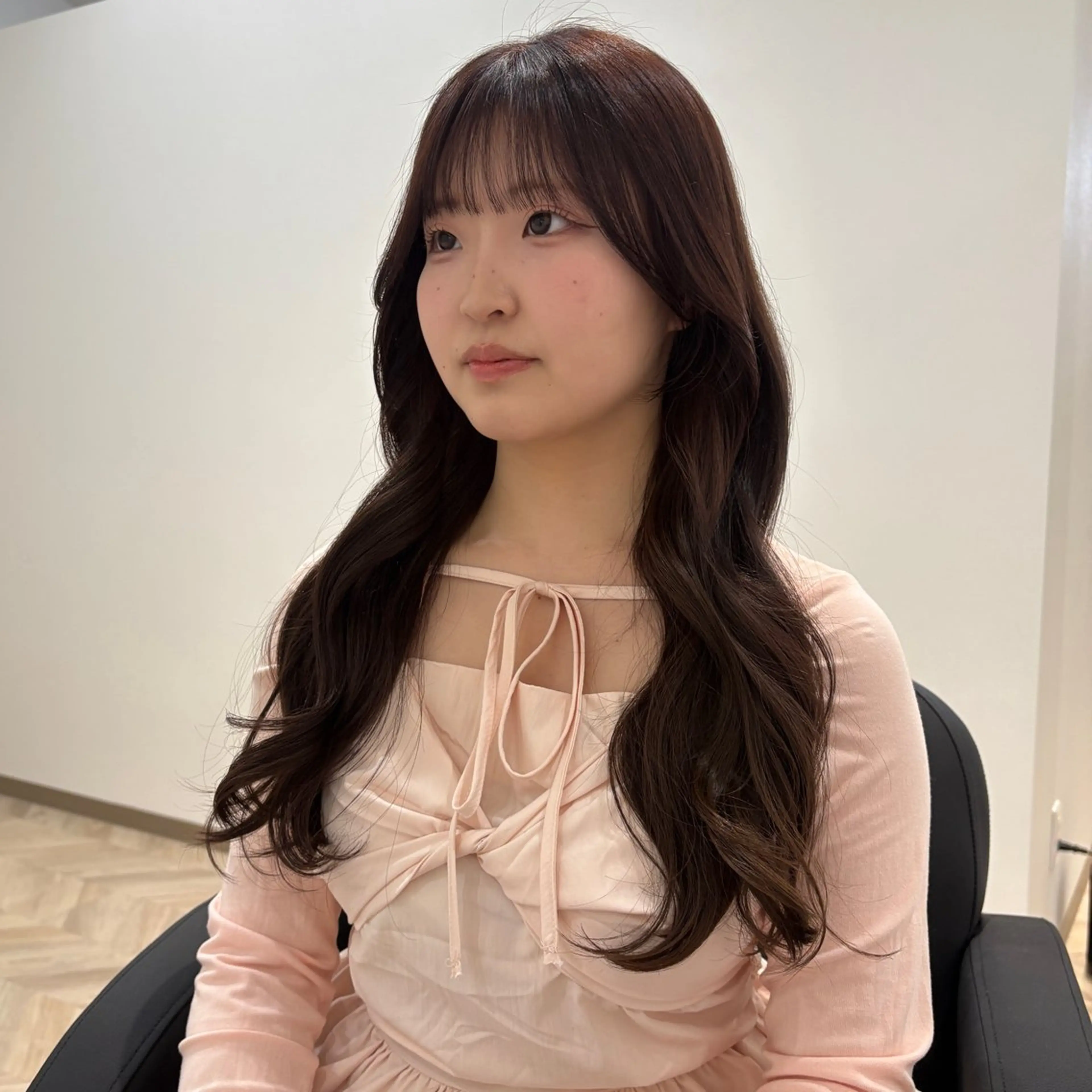 ロング カラー カット ヘアカラー yukari🌷名駅 ＊大人かわいい艶髪のヘアスタイル