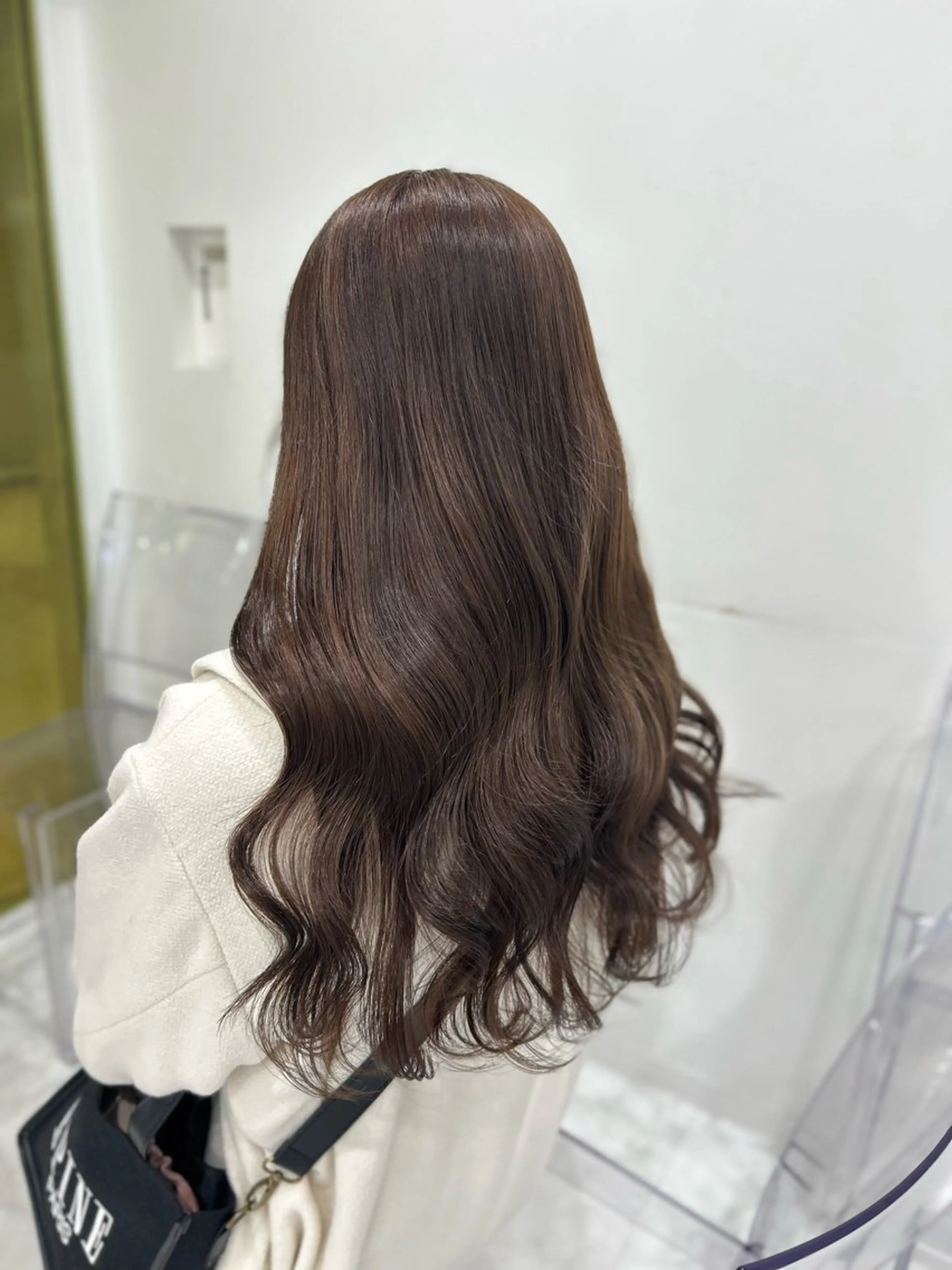 ロング ヘアカラー トリートメント Miwa🤍ダメージ レスカラー特化🦢のヘアスタイル