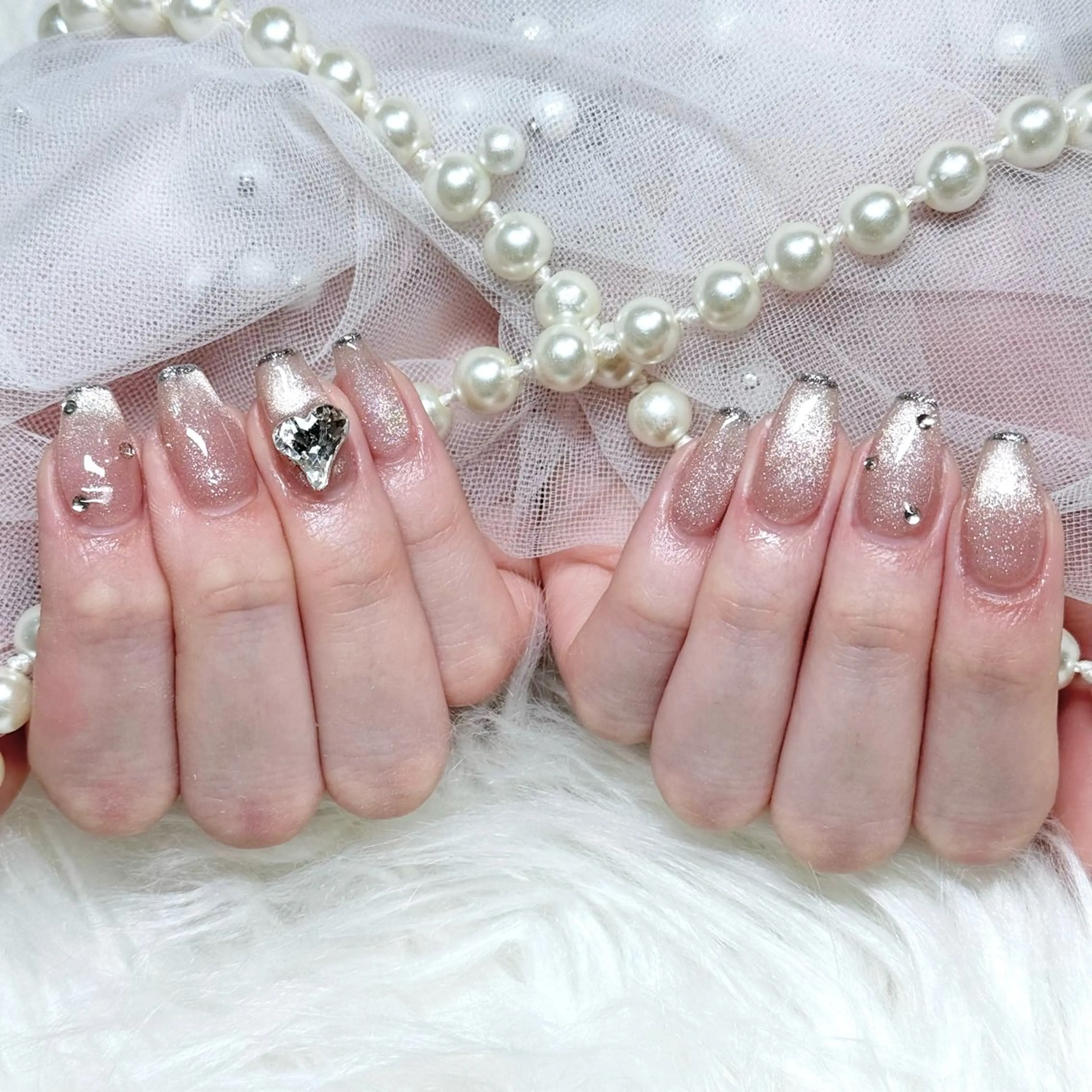 ネイル マグネットネイル ハンドネイル 🎀Mai 🎀11/24🈳のネイルデザイン