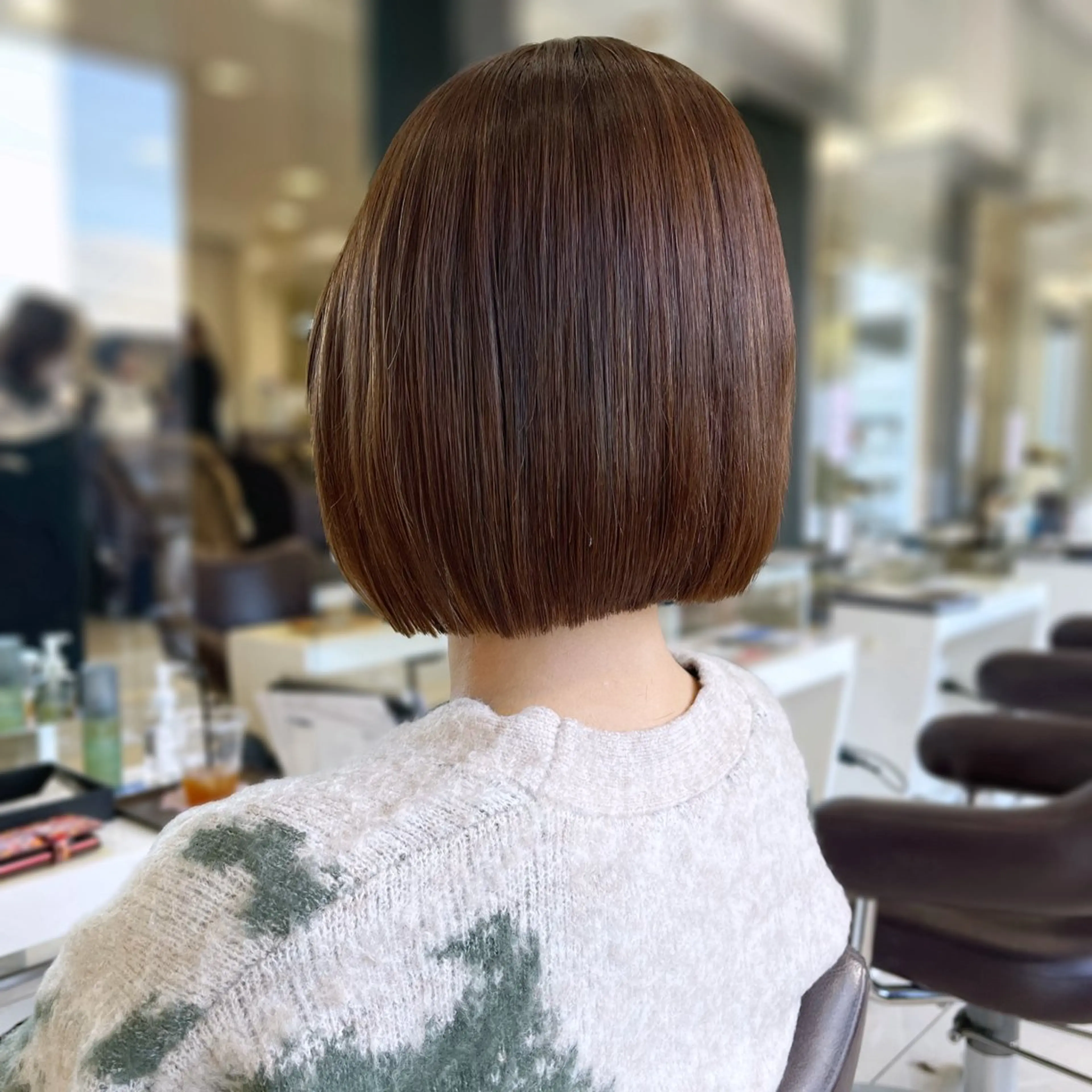 ショート カット ヘアカラー 赤みなしカラー/梅田 /レイヤー/IORIのヘアスタイル