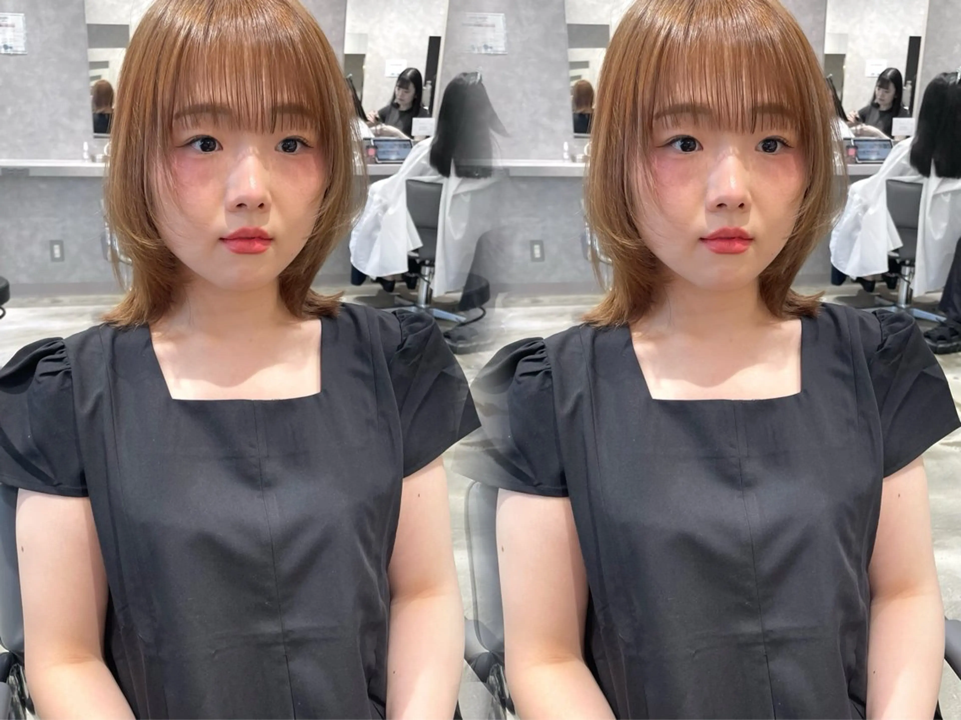【🧴ミニモ限定🩵】骨格カット + 炭酸シャンプー + カスタム4stepTR 超音波アイロン付き🌟の写真