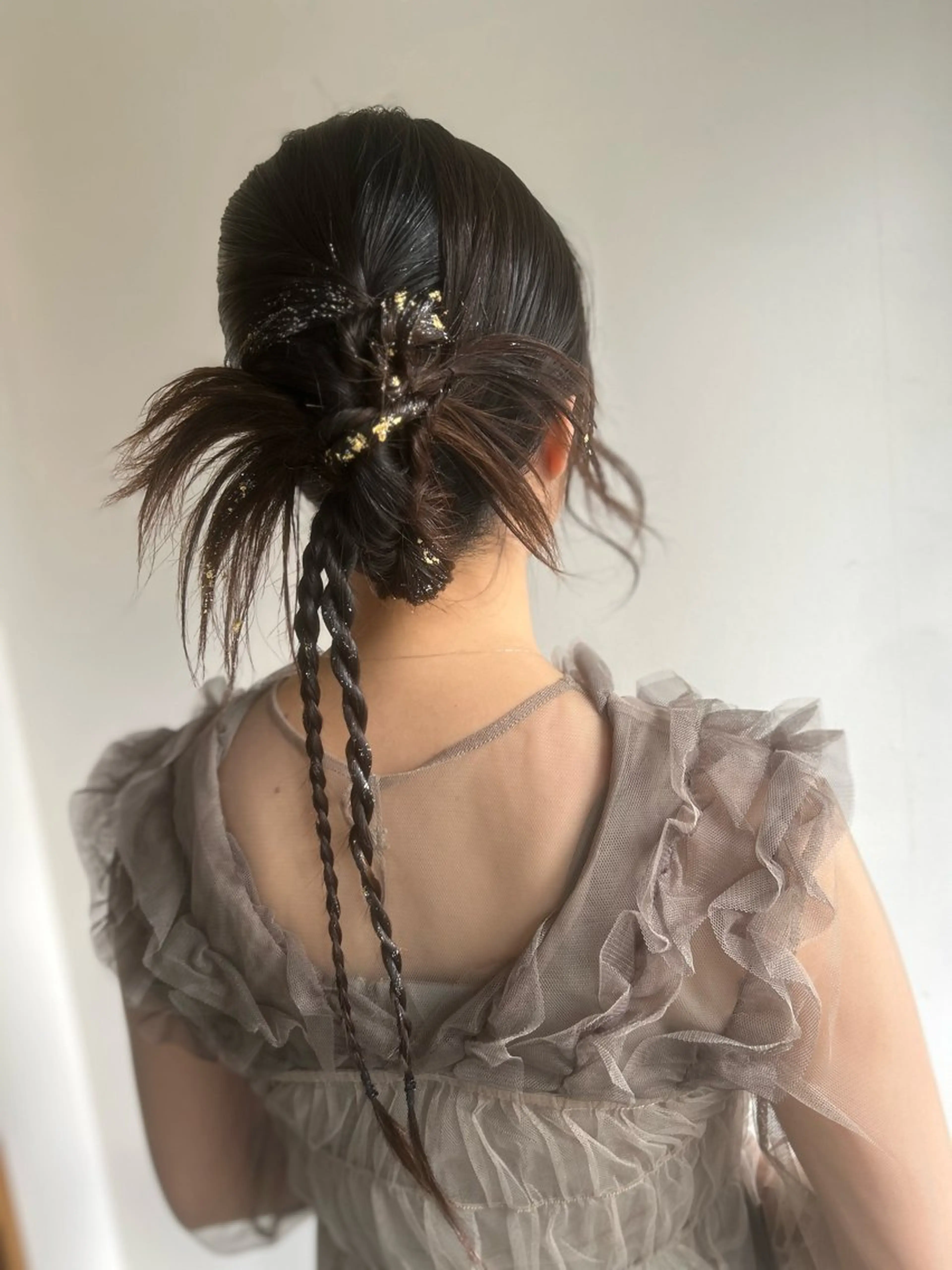 🩵結婚式、浴衣などパーティーセット🩵ハーフアップも🙆🏼‍♀️の写真