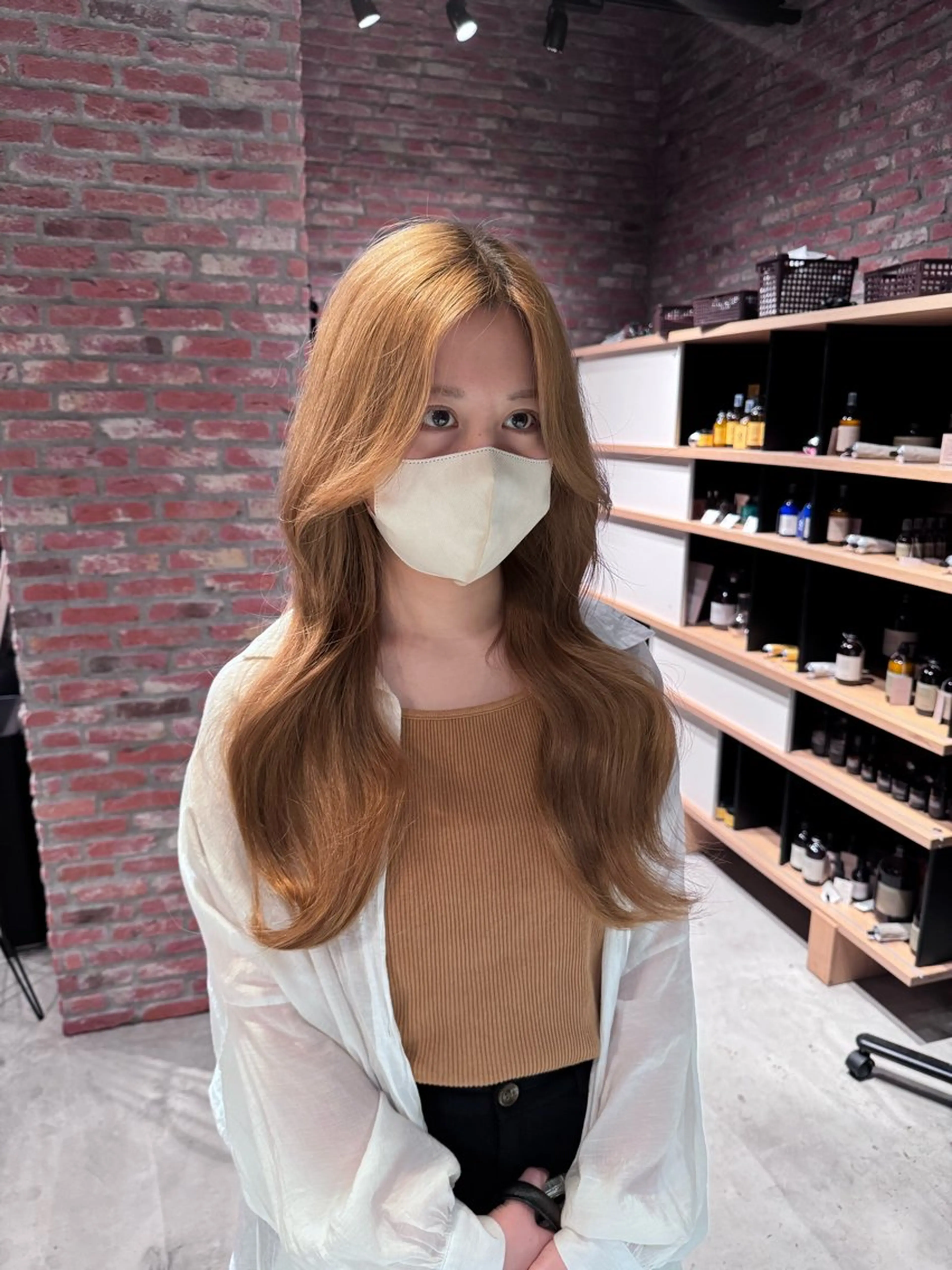 ロング レイヤーカット miyu カットモデル募集中のヘアスタイル