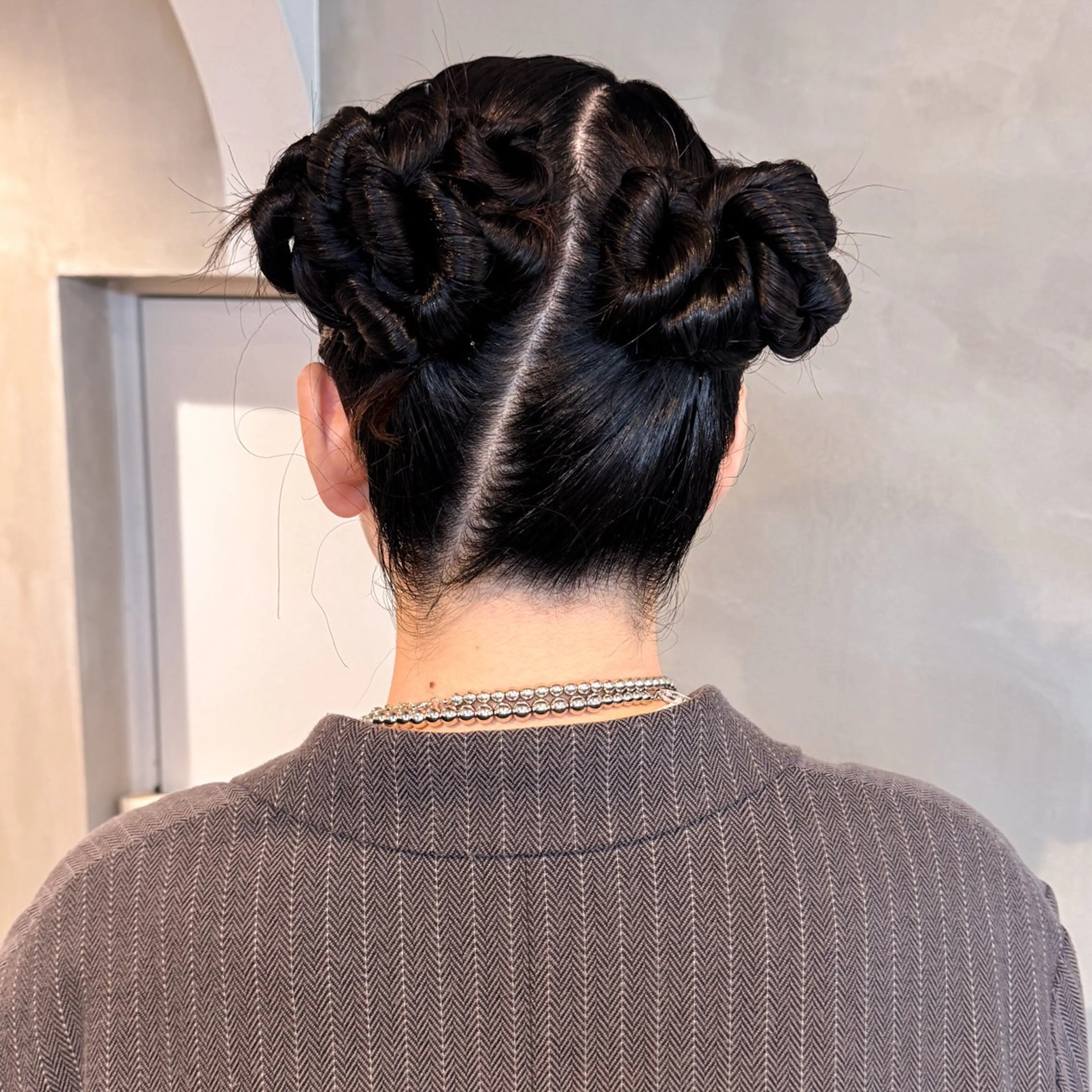 ヘアアレンジ ヘアセット 🍈yurina パーマ🍈のヘアスタイル