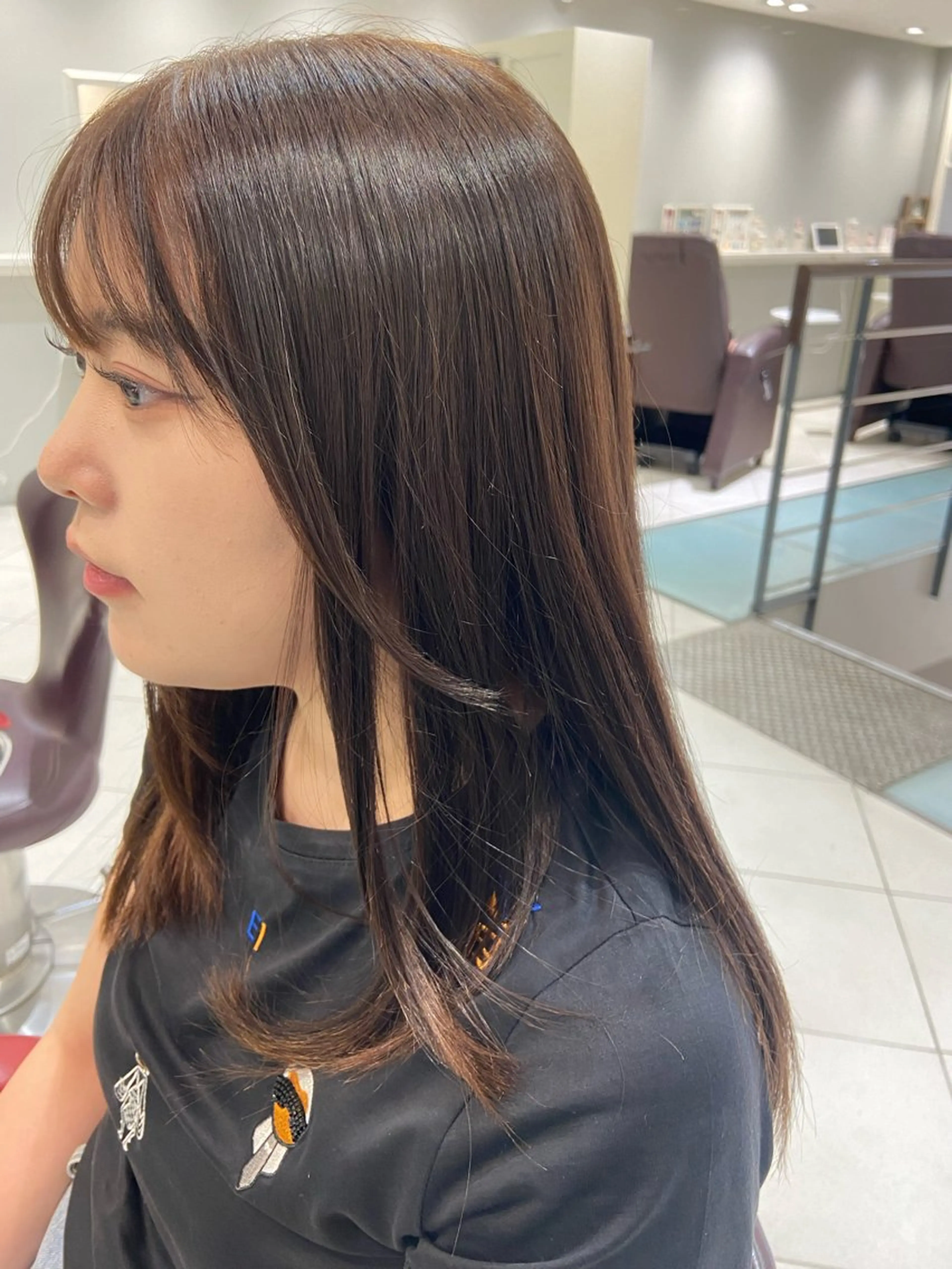 セミロング 『髪質改善』✨ 音喜多優也のヘアスタイル