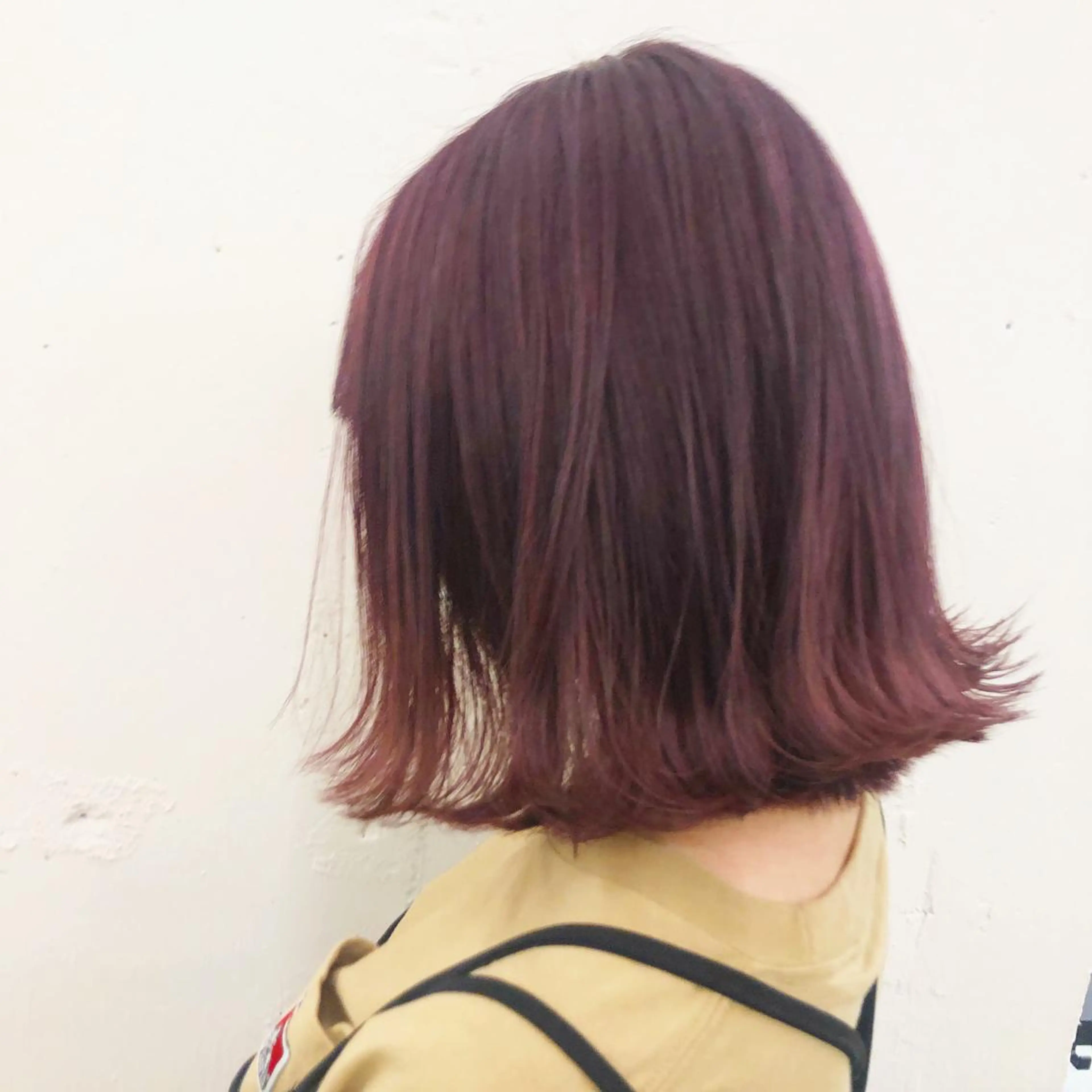 ミディアム カラーモデル募集 吉原佳穂💗のヘアスタイル