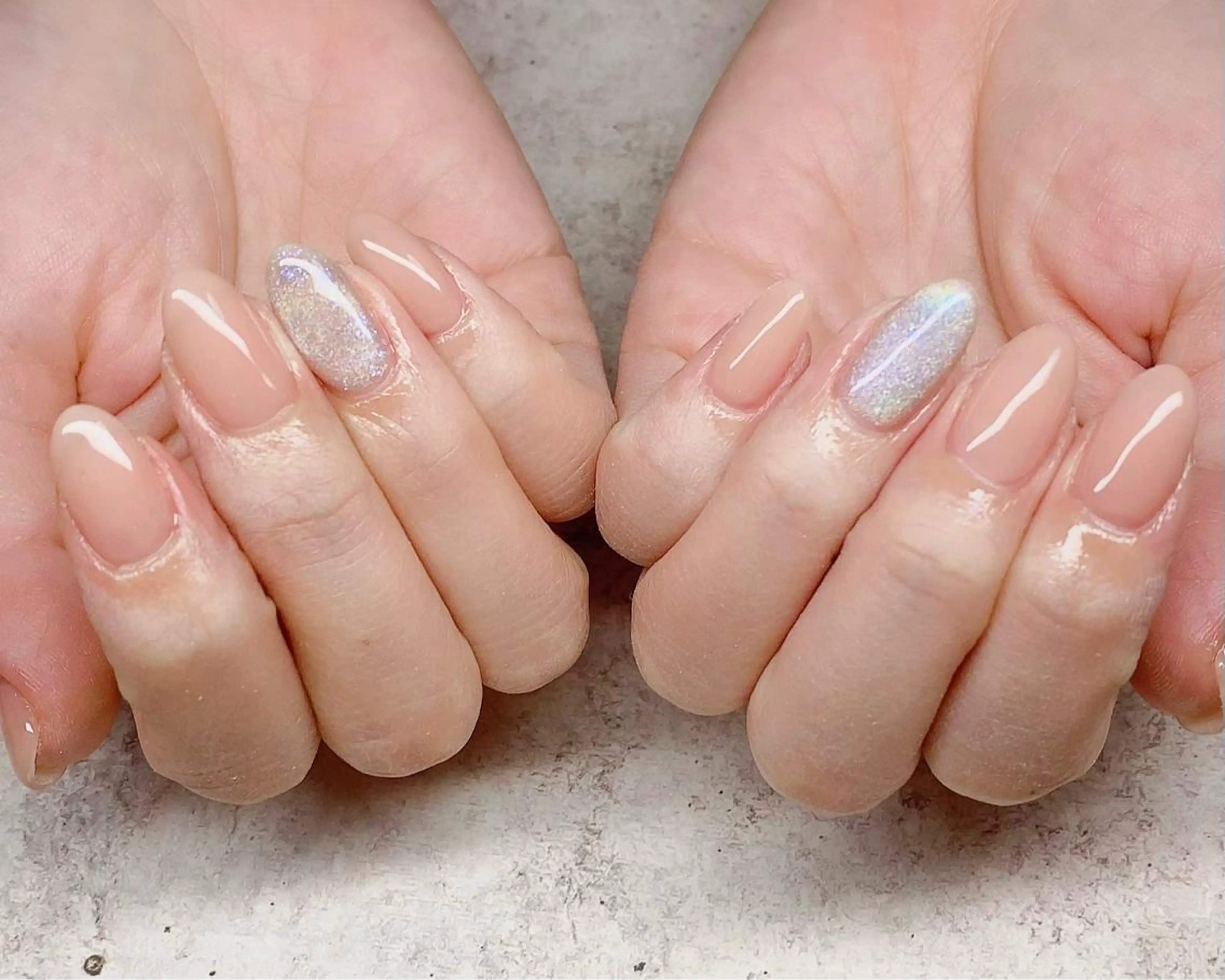 ネイル マグネットネイル ワンカラーネイル NailbyN所属・Nail_by N1のネイルデザイン