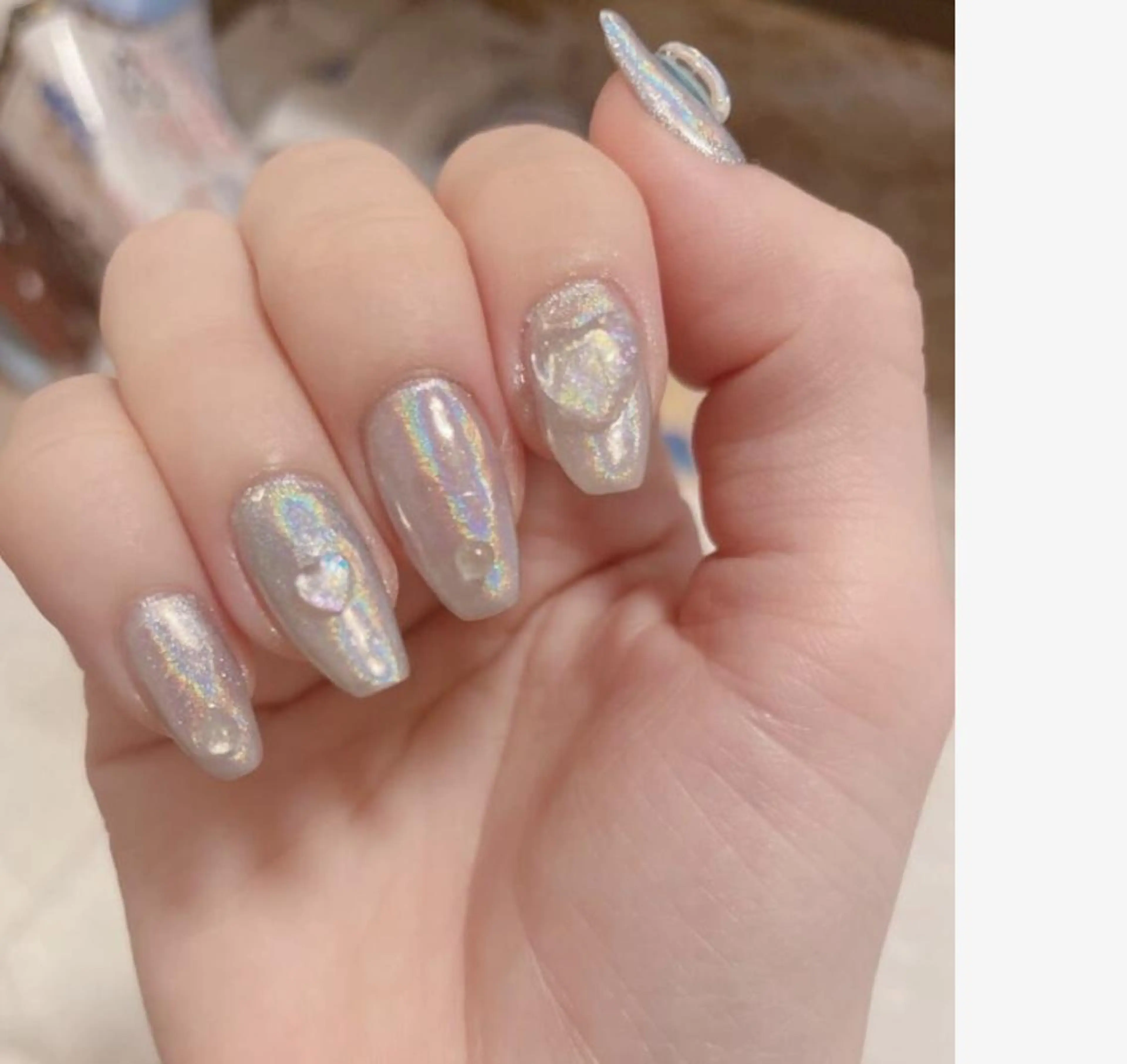 ネイル ハート ぷっくりネイル MASAKI 指名率No.1のネイルデザイン