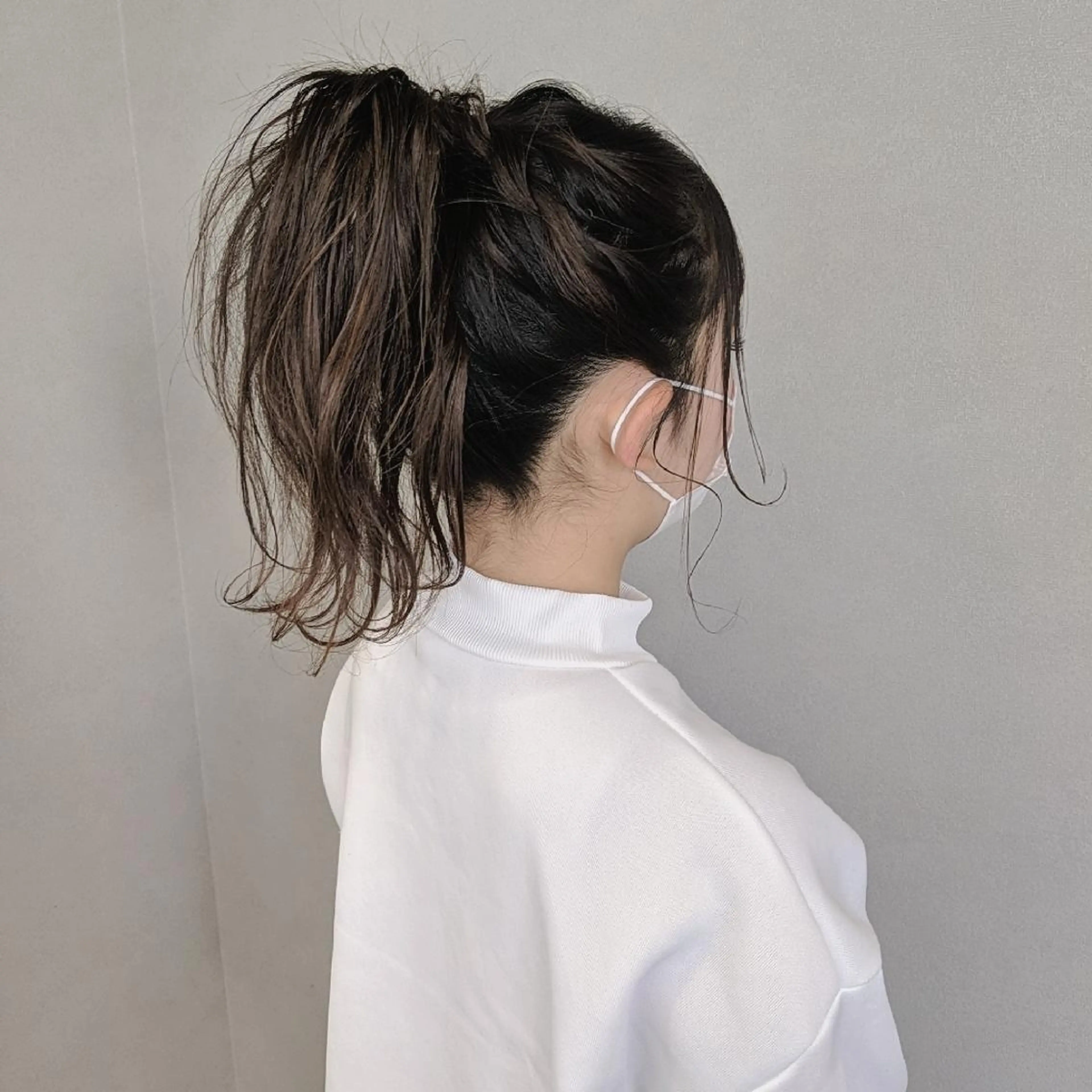 セミロング ヘアアレンジ カラー PRIVATE SALON EYES所属・EYES リアのマツエク・マツパデザイン