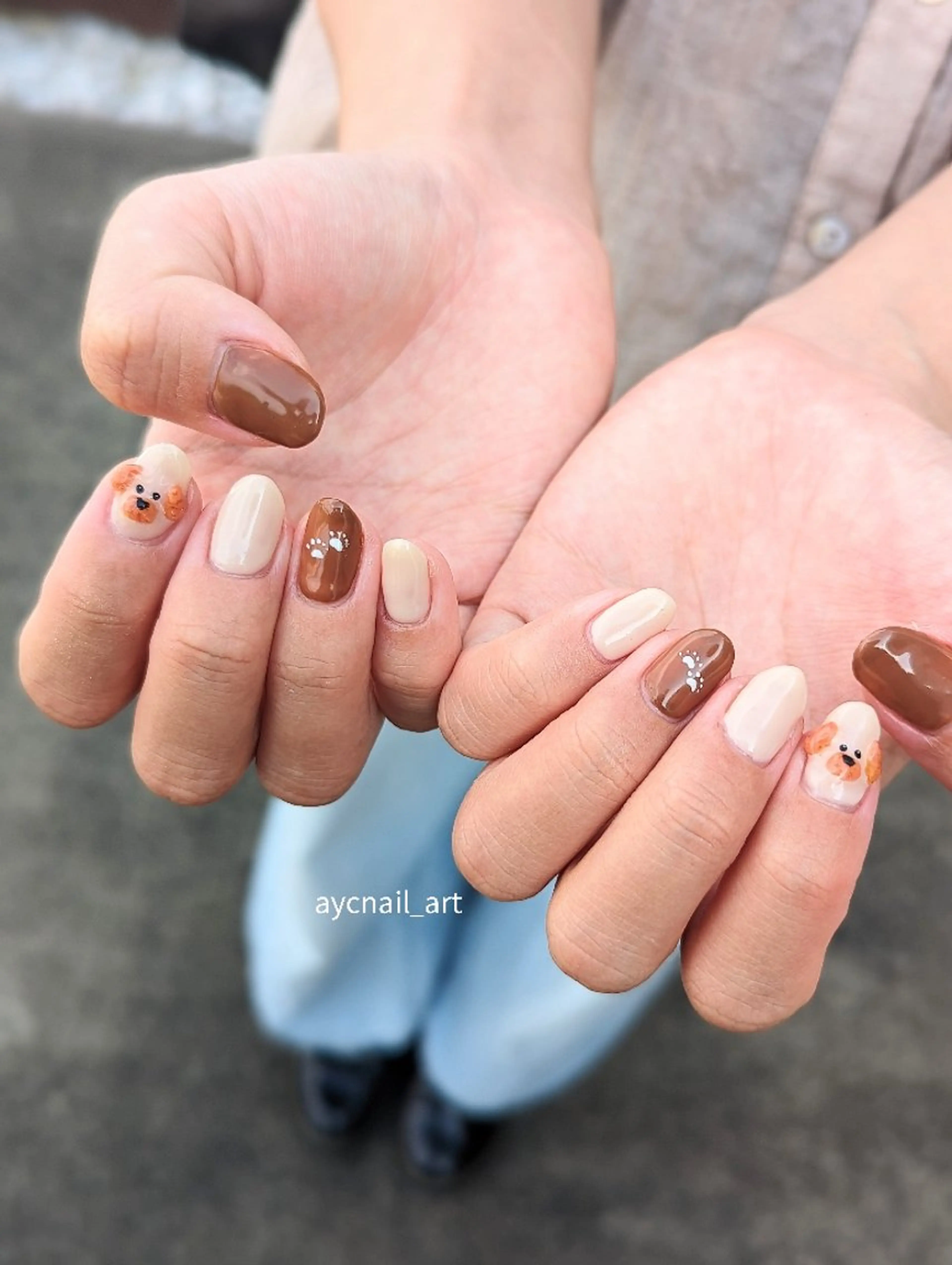 ネイル ハンドネイル aycnail 　Ayakaのネイルデザイン