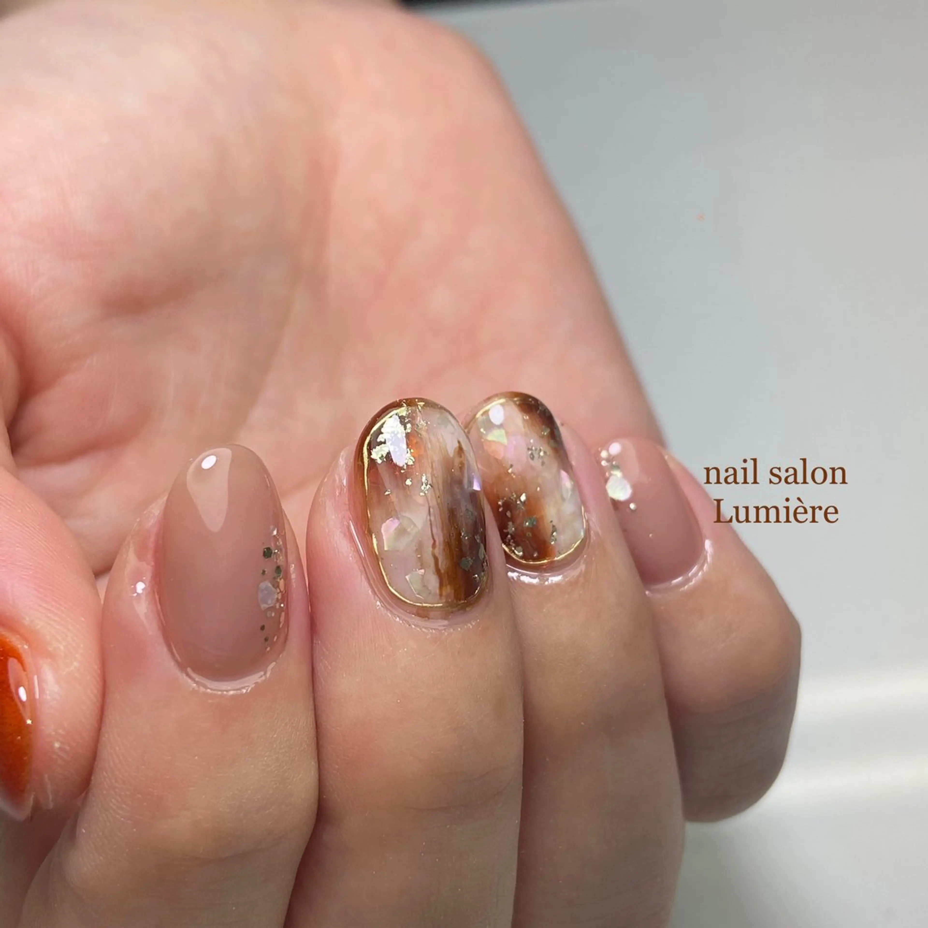 ネイル ハンドネイル nail salon Lumièreのネイルデザイン