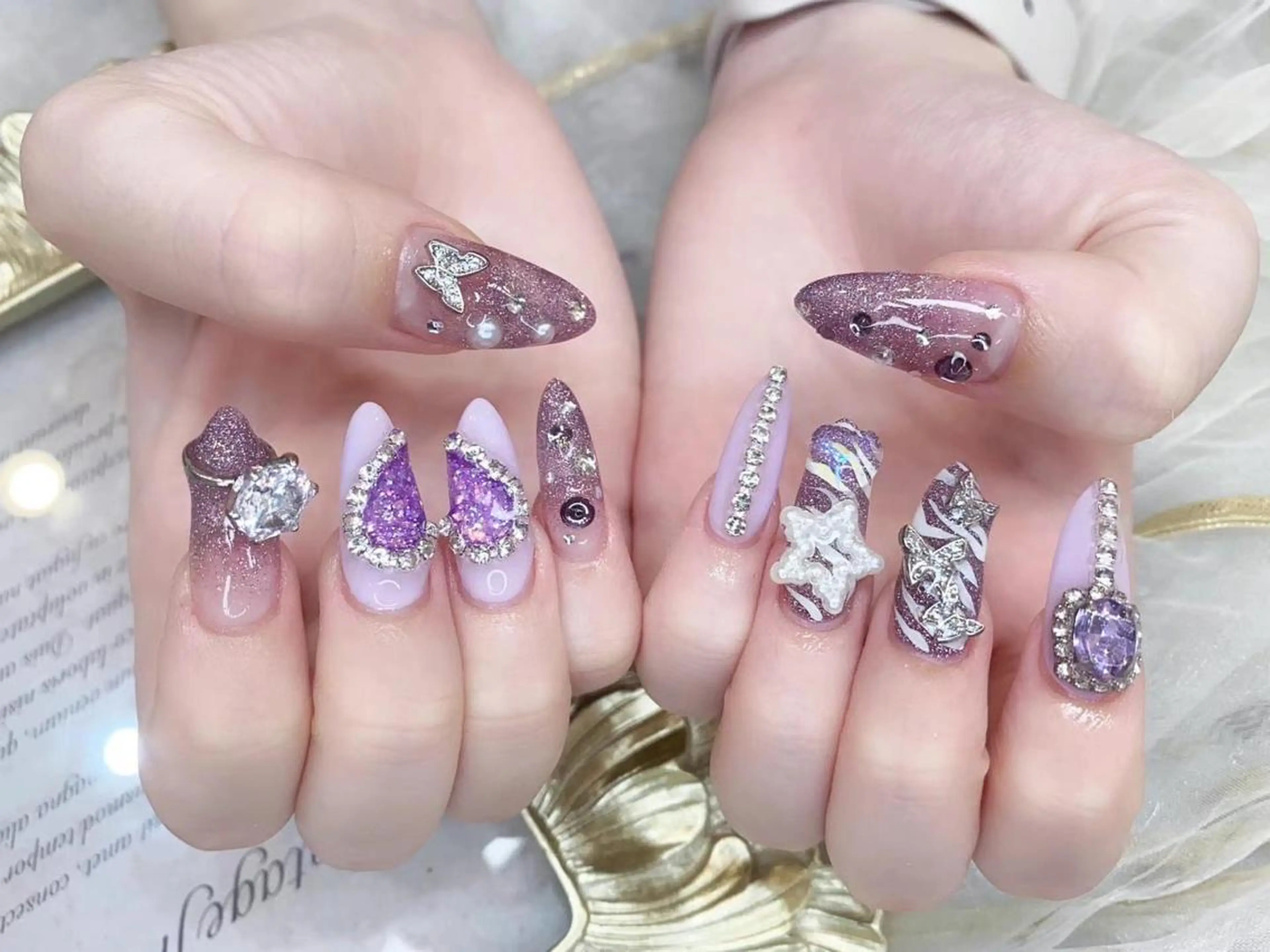 ネイル ガーリー Babarla Nailのネイルデザイン