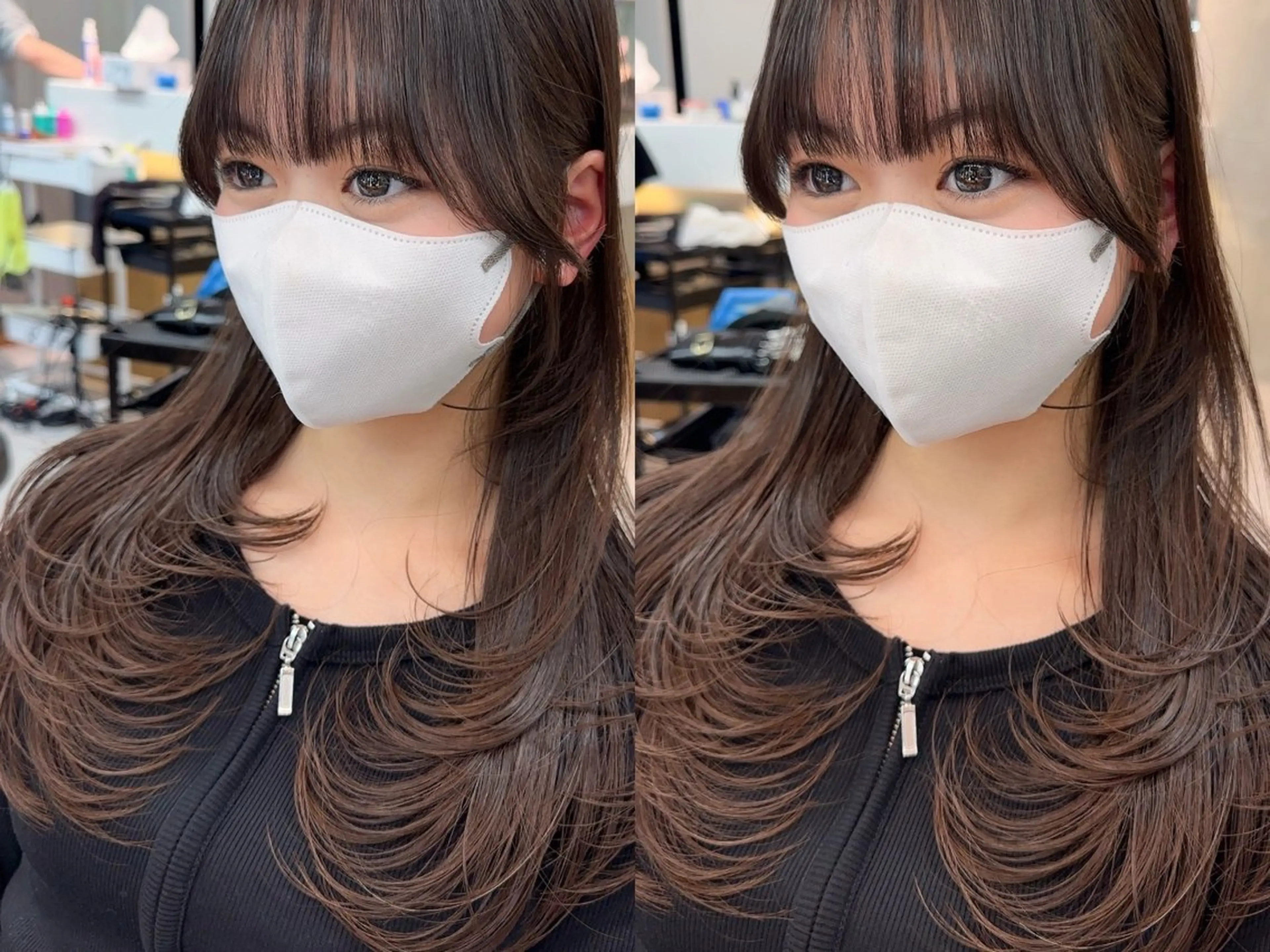 ロング カット トリートメント ✨髪質改善特化✨副 店長椎葉信乃介のヘアスタイル