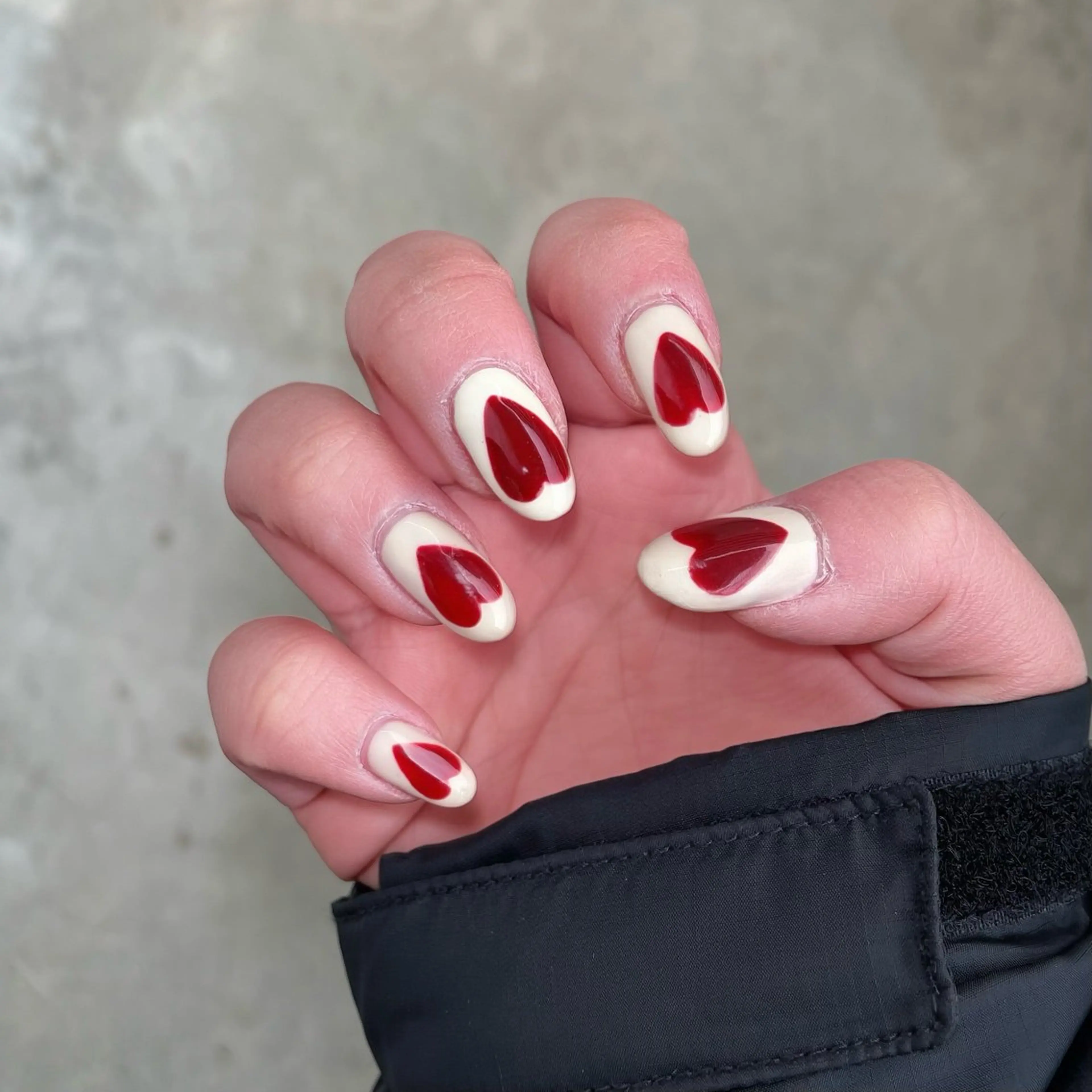 ミディアム ハンドネイル フットネイル oak nail所属・myuone ☆miyuのネイルデザイン