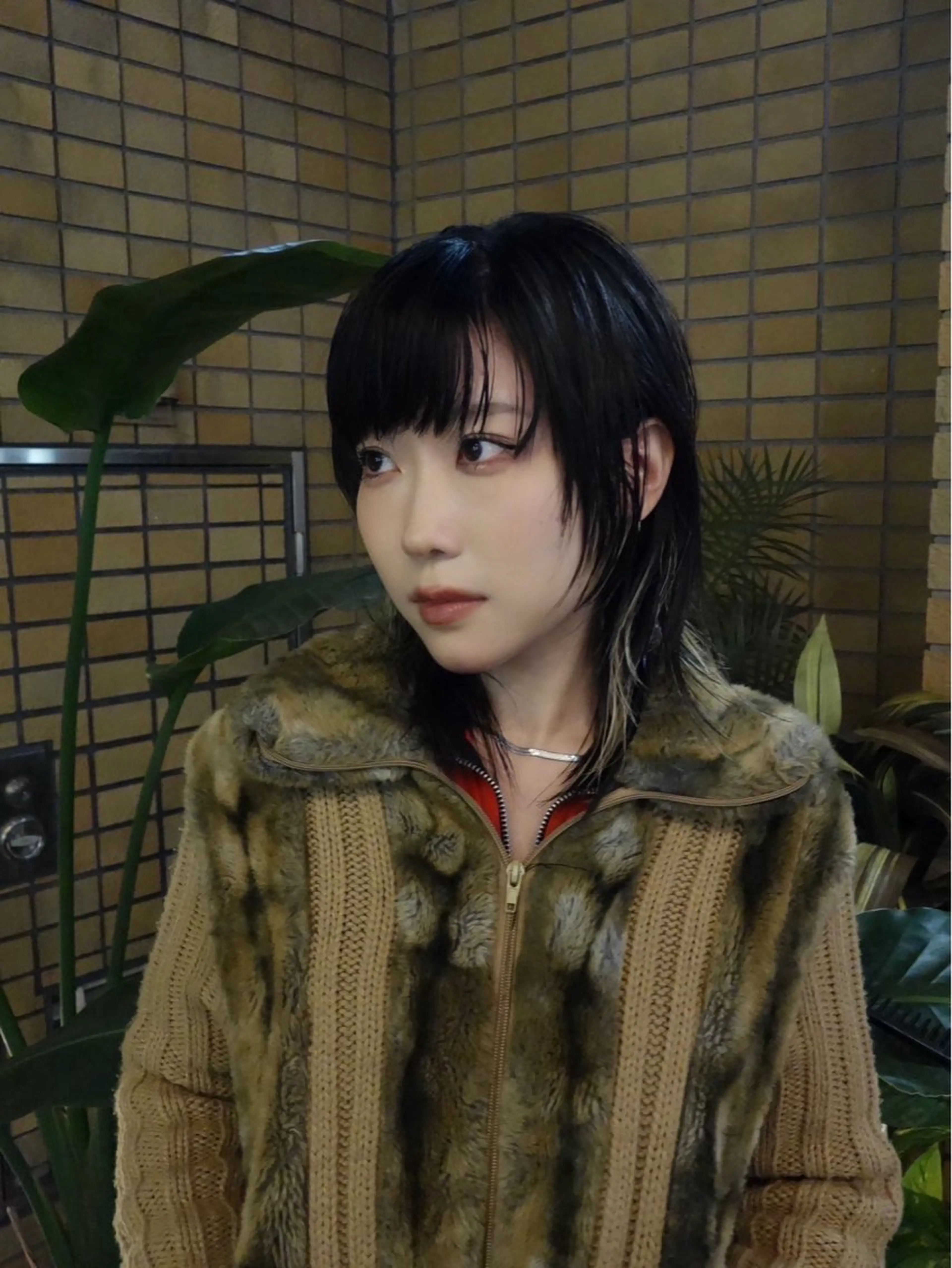 ミディアム 顔周りカット レイヤーカット ウルフカット OASIS表参道所属・OASIS 表参道 ミカド サトル△のヘアスタイル