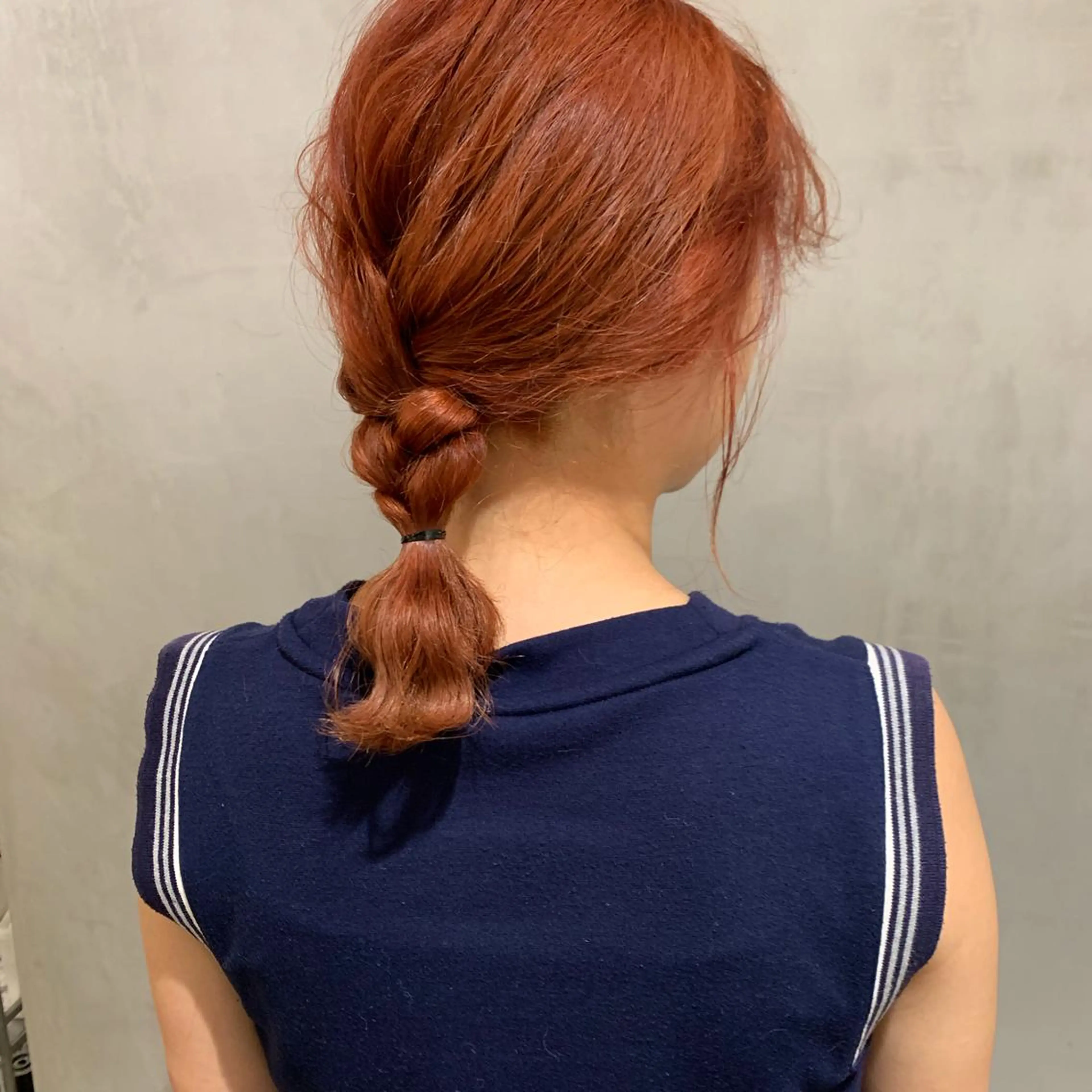 ミディアム カラー ヘアアレンジ アンニュイヘア🪽 ayumiのヘアスタイル