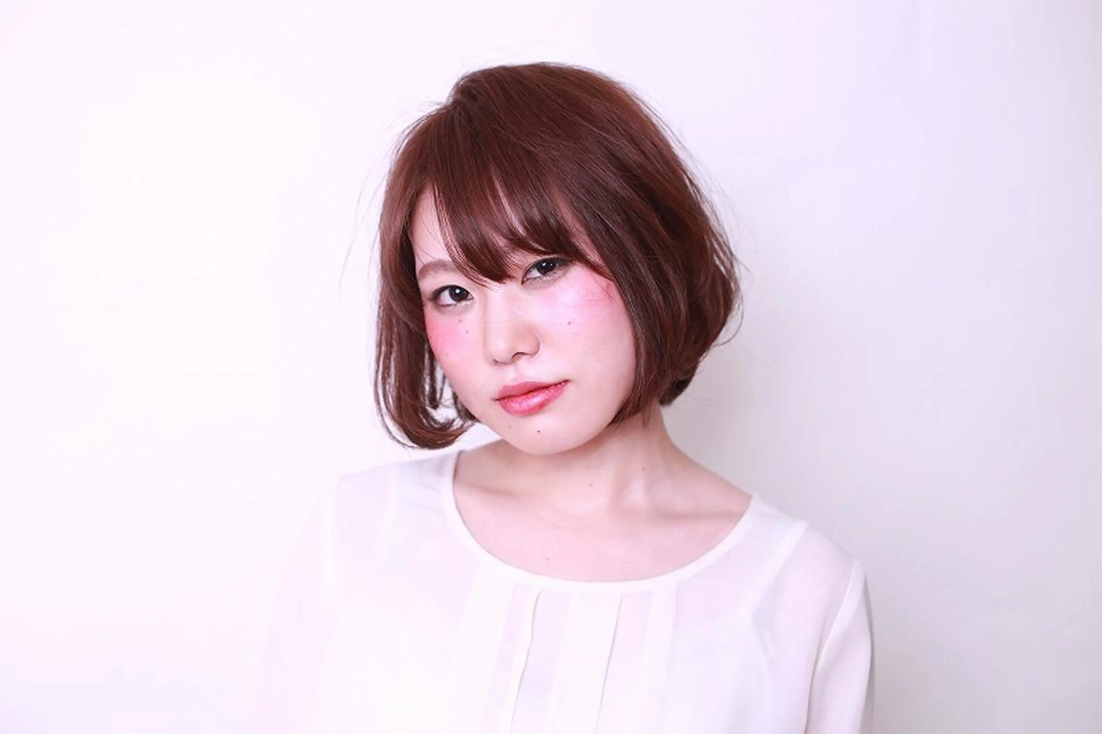 ミディアム カラー ボブ 髪質改善/練馬/ ASUKAのヘアスタイル