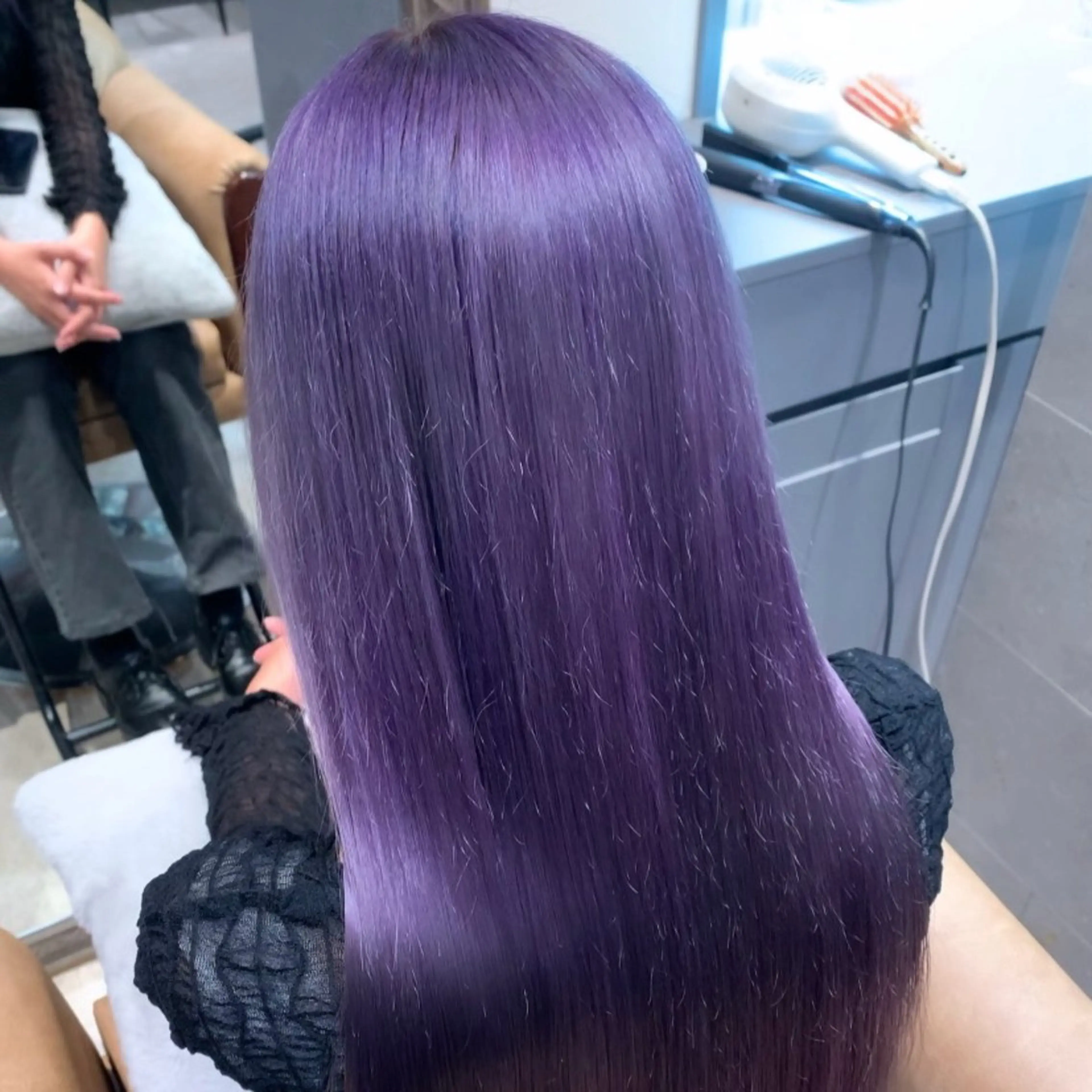 ロング カラー ヘアカラー トリートメント Yuto 複雑履歴 /ブリーチ/エクステのヘアスタイル