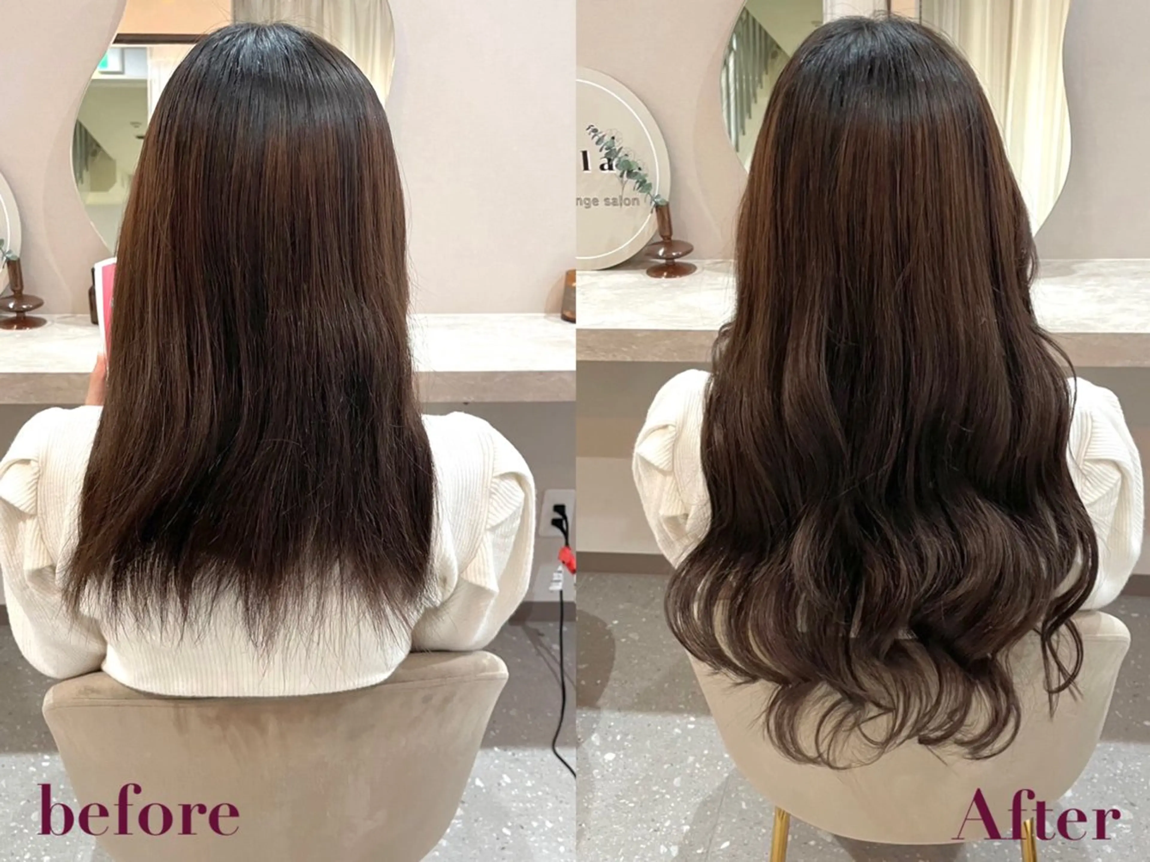 ロング ヘアアレンジ エクステ エクステ Mila Akariのヘアスタイル