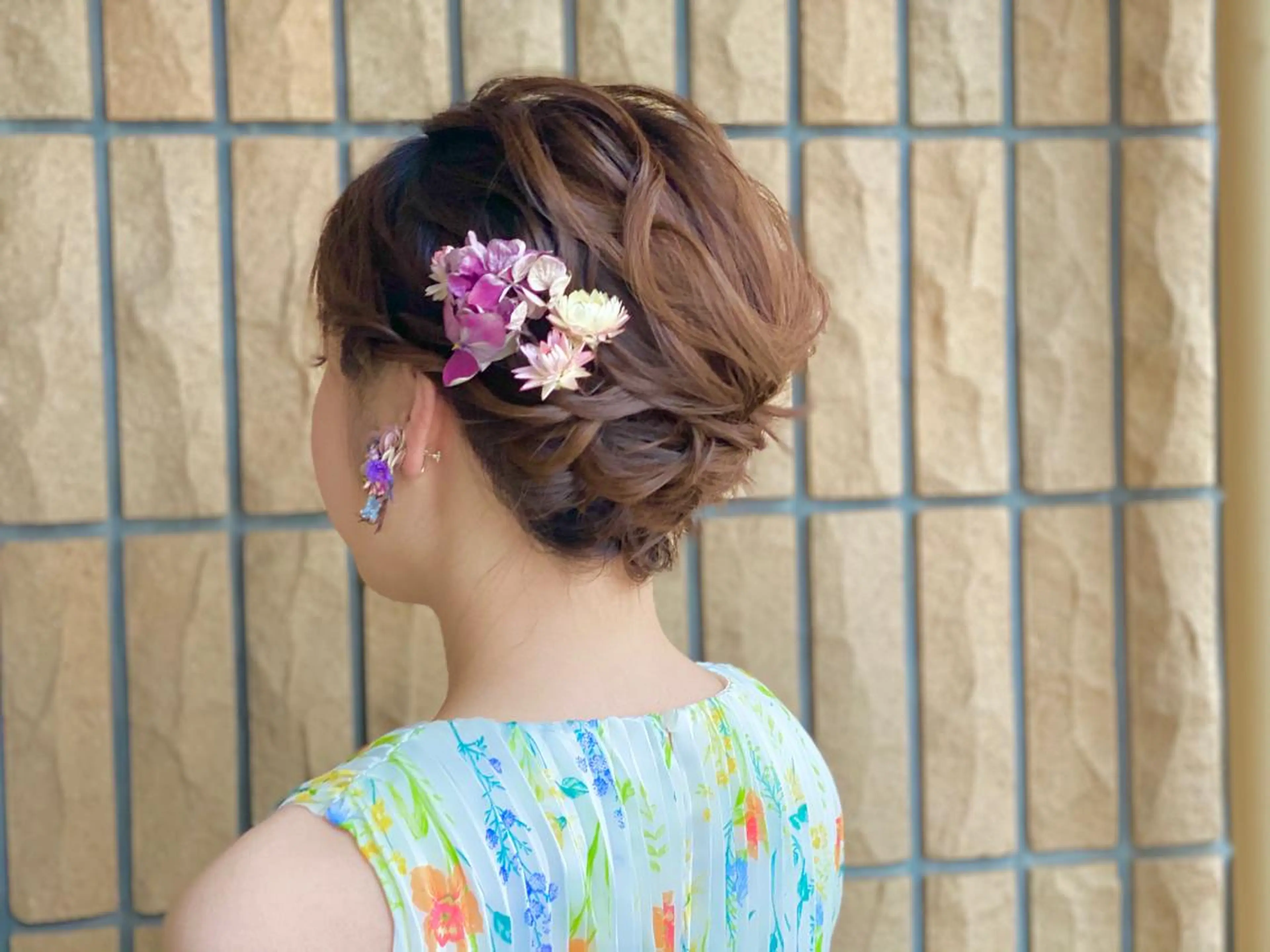 ショート ヘアアレンジ 鈴木 沙羅のマツエク・マツパデザイン