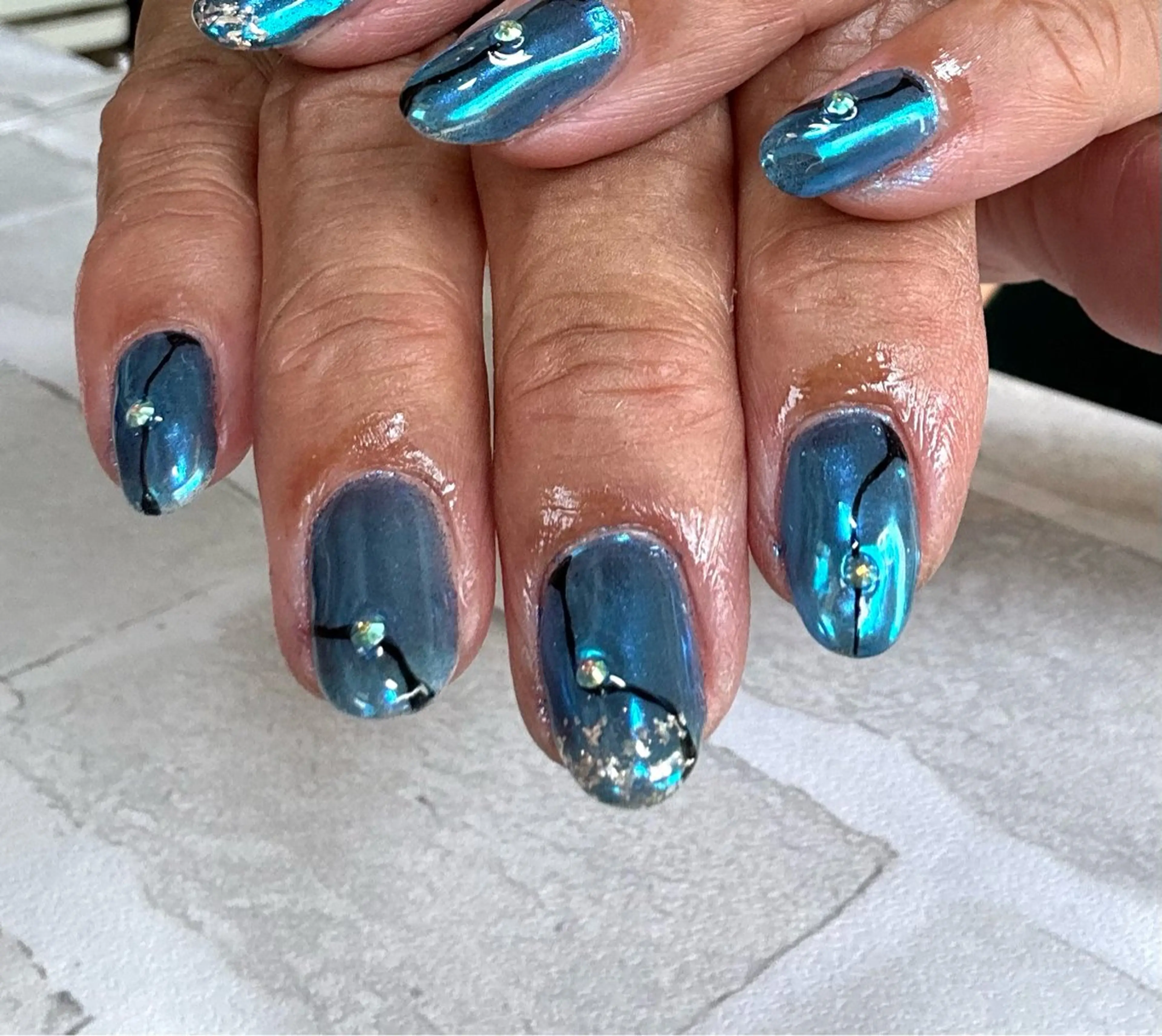 ショート ハンドネイル 2dy所属・2DY NAIL SALONのネイルデザイン