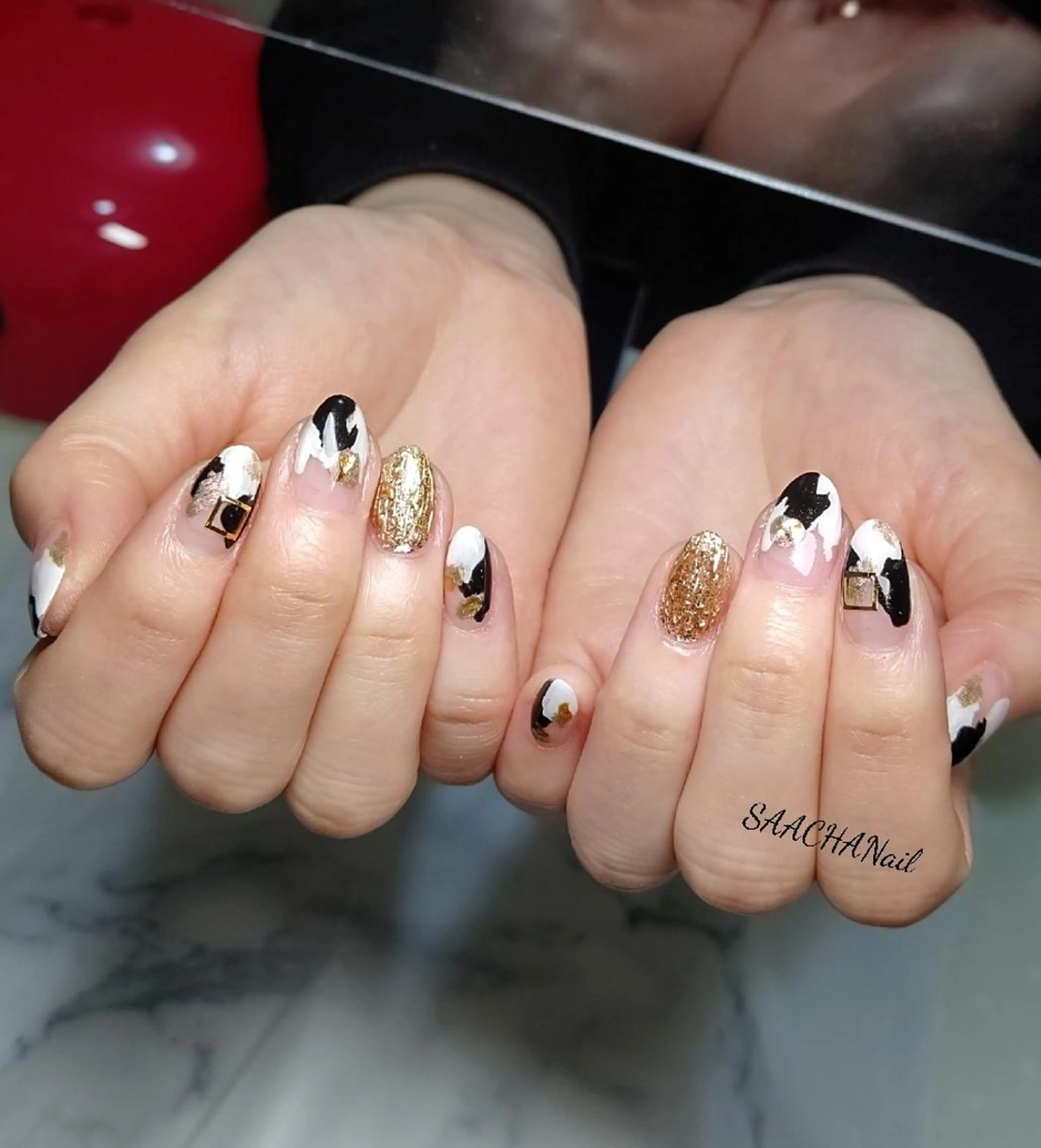 ネイル ハンドネイル SAACHANail  のネイルデザイン