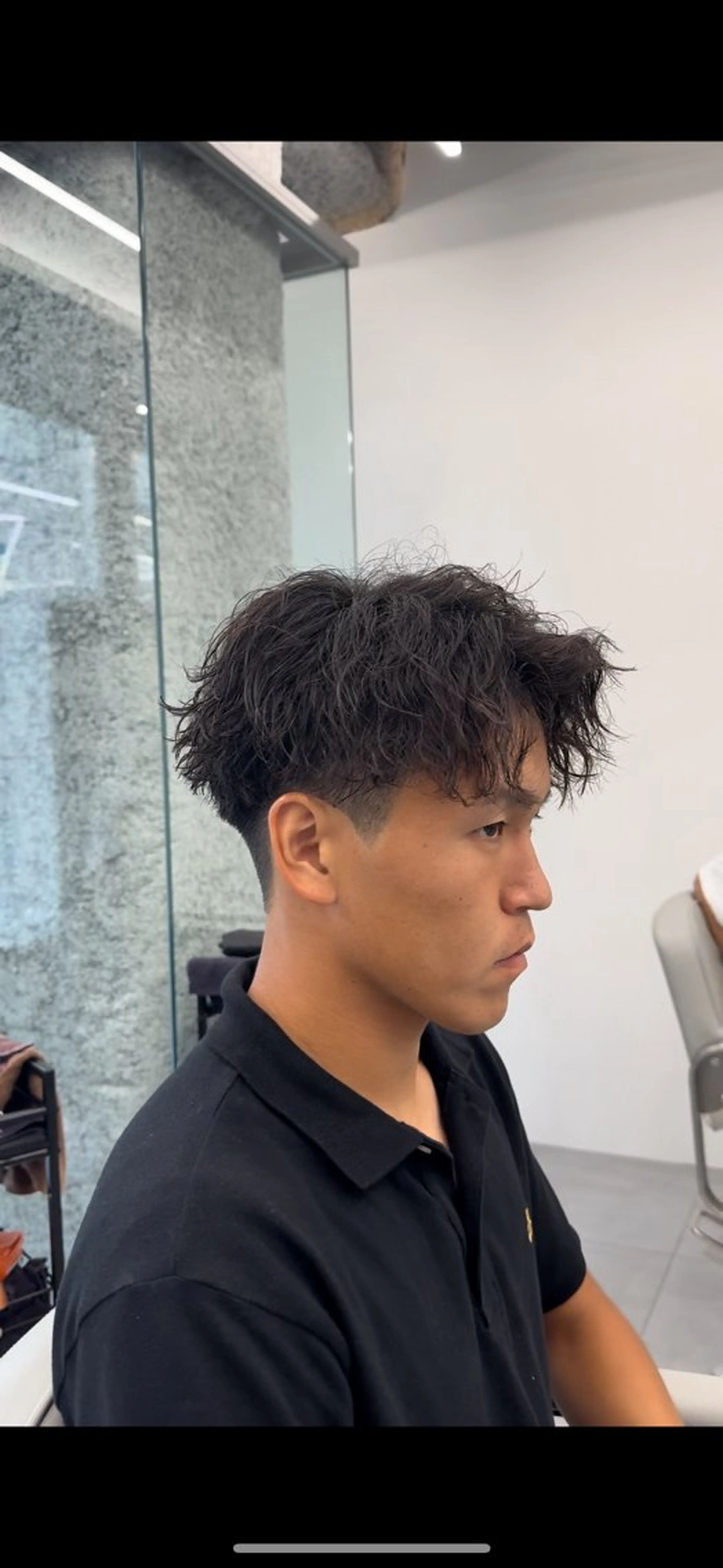 ショート パーマ カット パーマ ヘアセット メンズ特化🧞♂️ ASHU🧞♂️のヘアスタイル