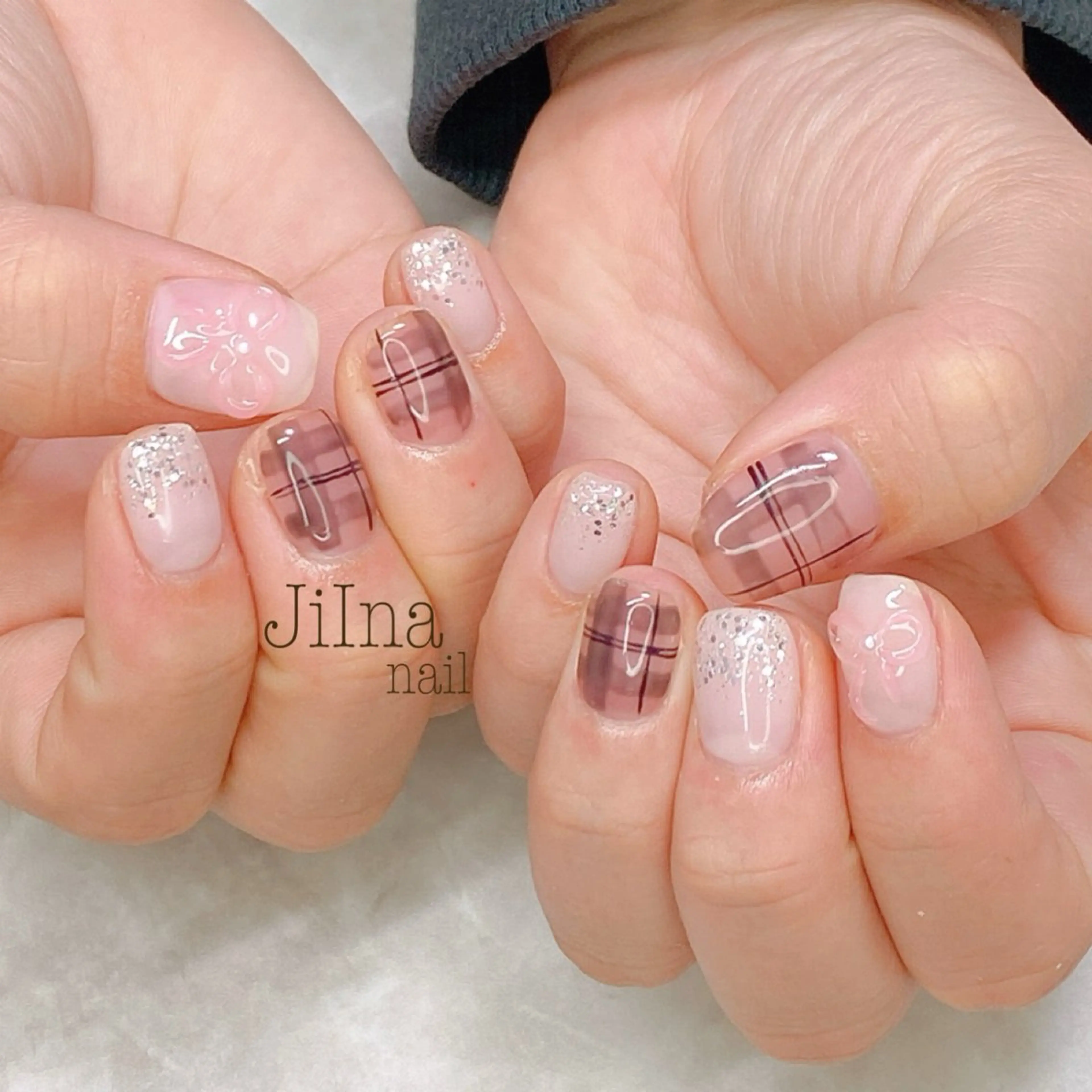 ネイル 持ち込み JiIna nailのネイルデザイン