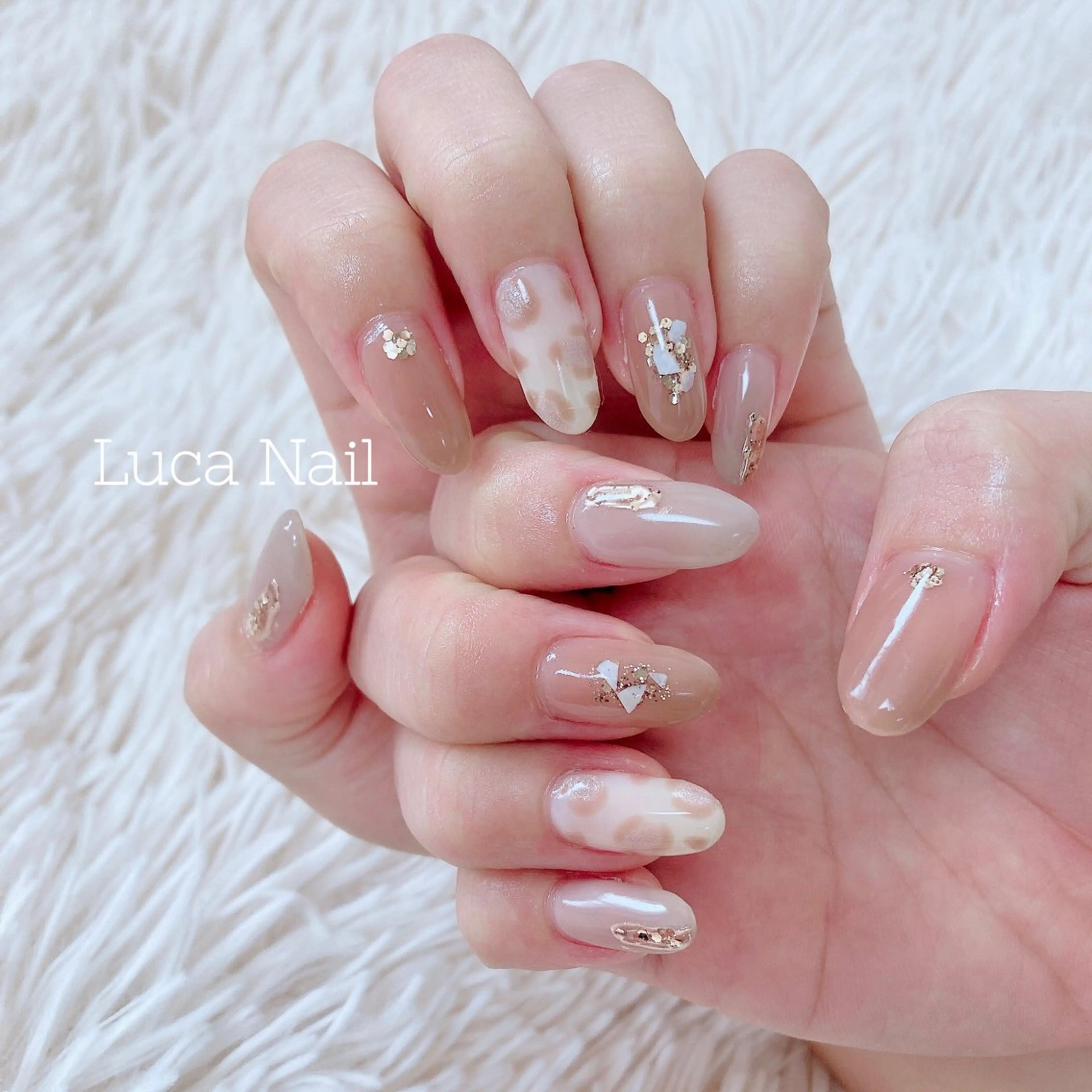 ネイル ハンドネイル ハンドケア Luca  Nail所属・Luca Nail 🌼yu-kaのネイルデザイン