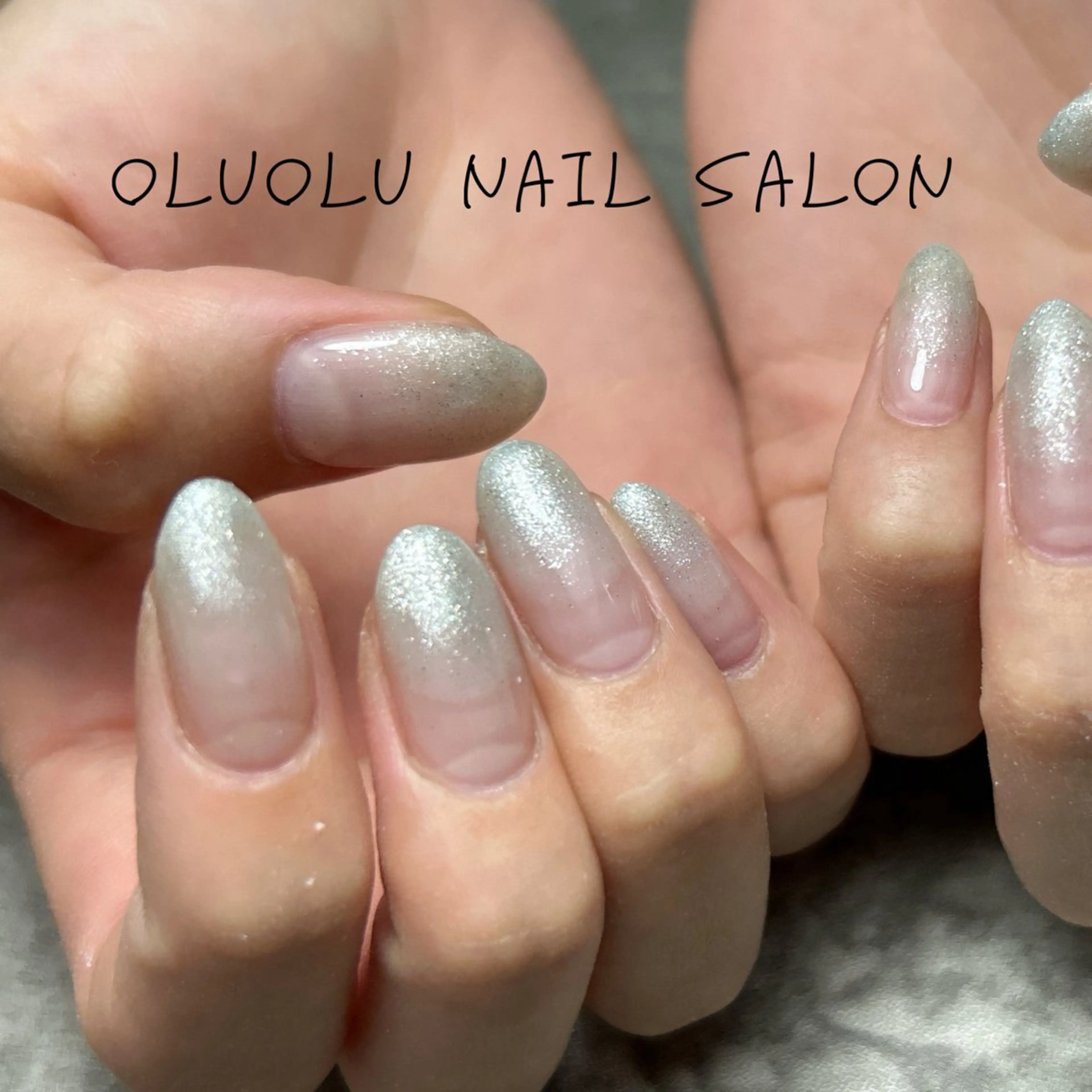 ネイル ジェルネイル グラデーション oluolu nailsalonのネイルデザイン
