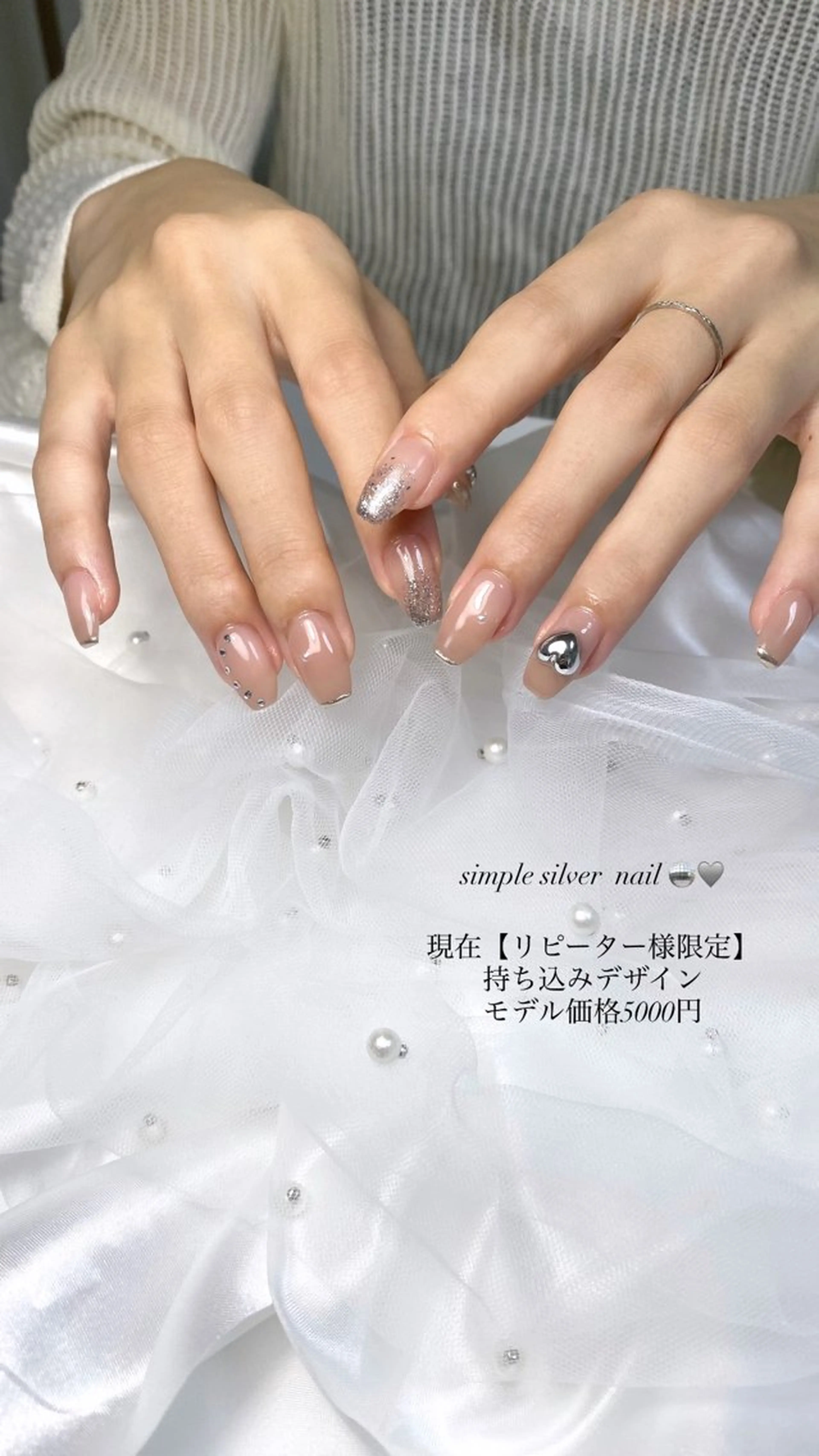 ネイル 持ち込み ハンドネイル andK nail salonのネイルデザイン