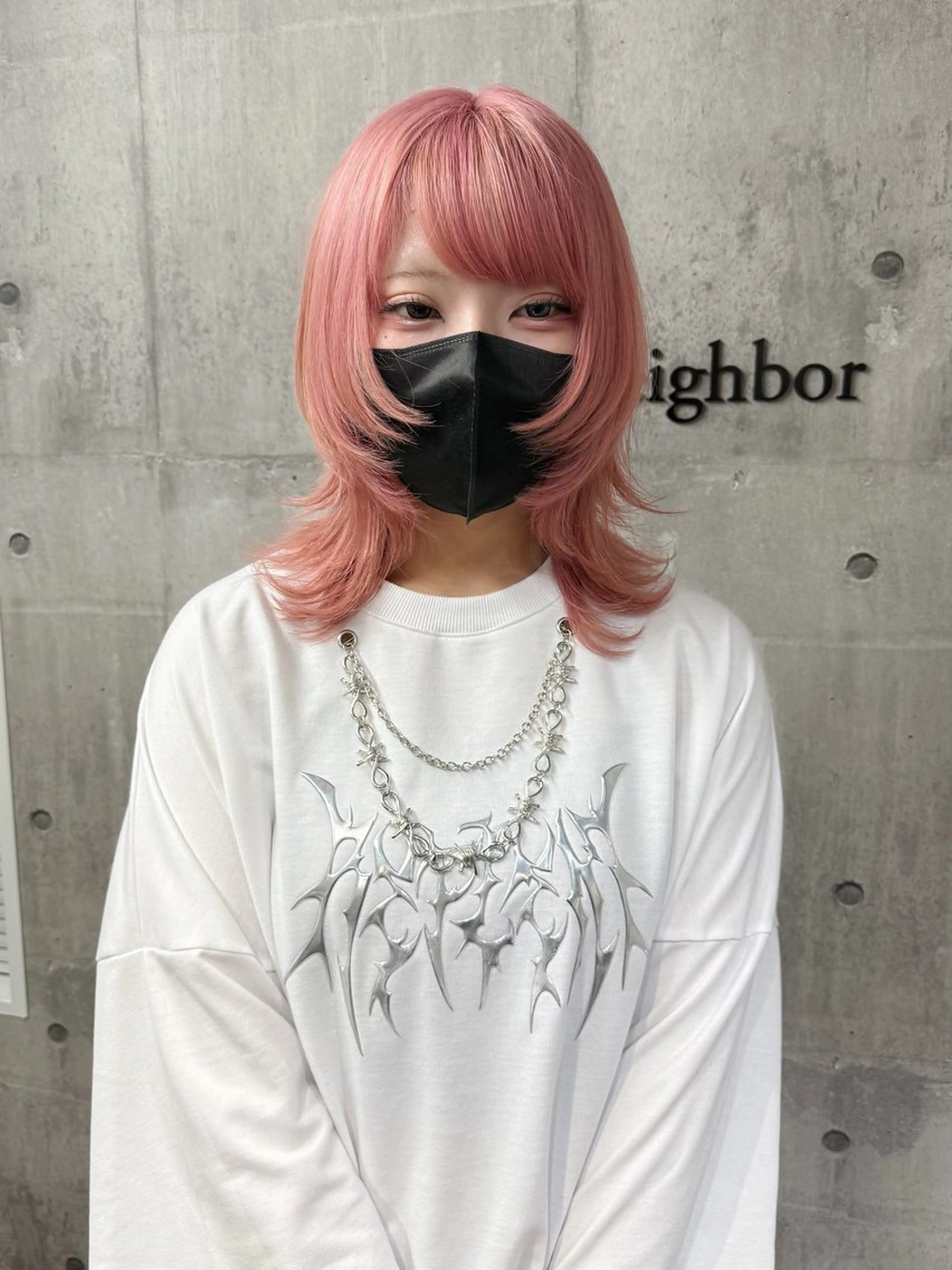 ミディアム 🐺立川のウルフ屋 さん🐺おかみ🐺のヘアスタイル