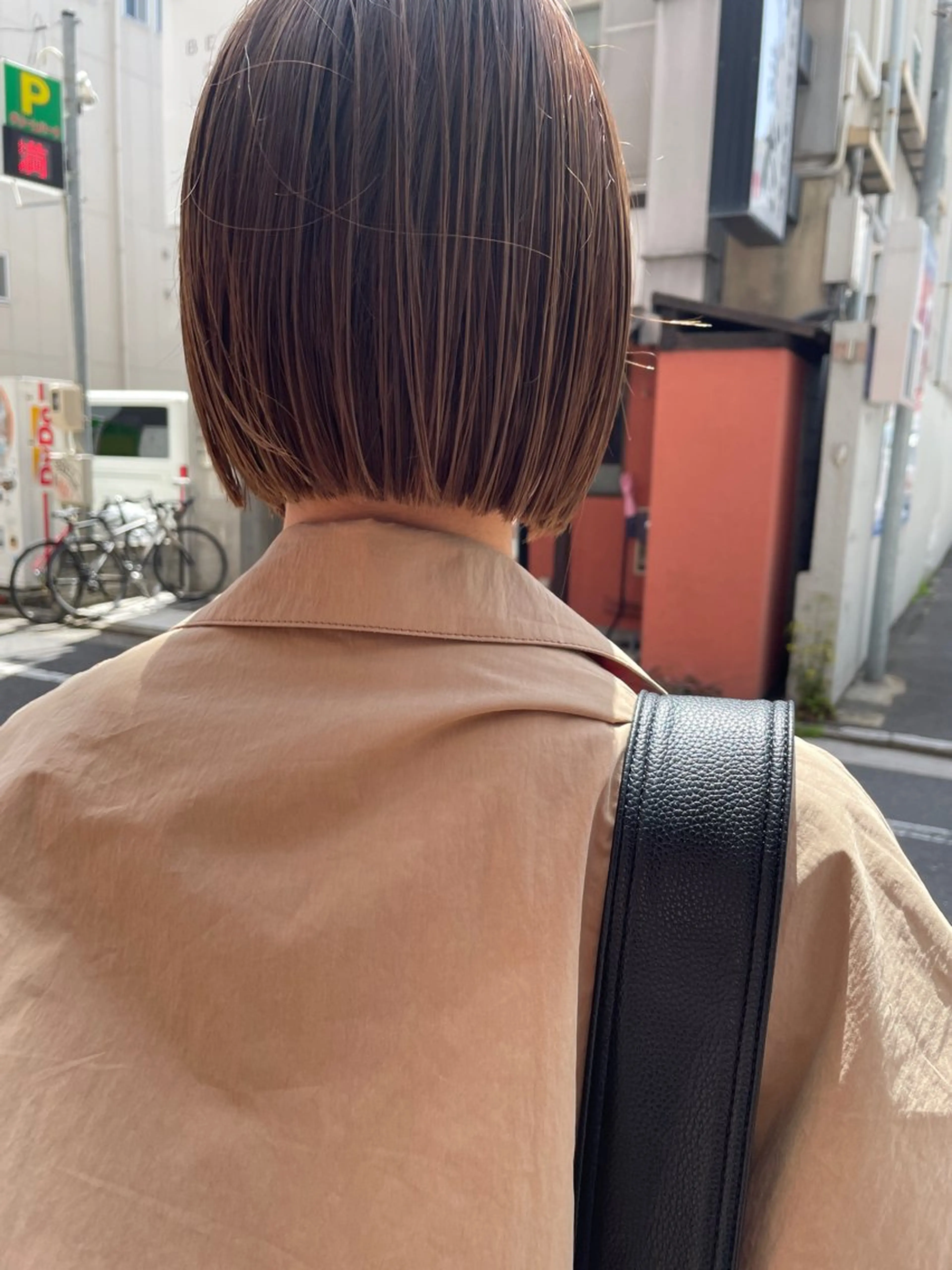ショート カラー カット ヘアカラー トリートメント さの あやねのヘアスタイル