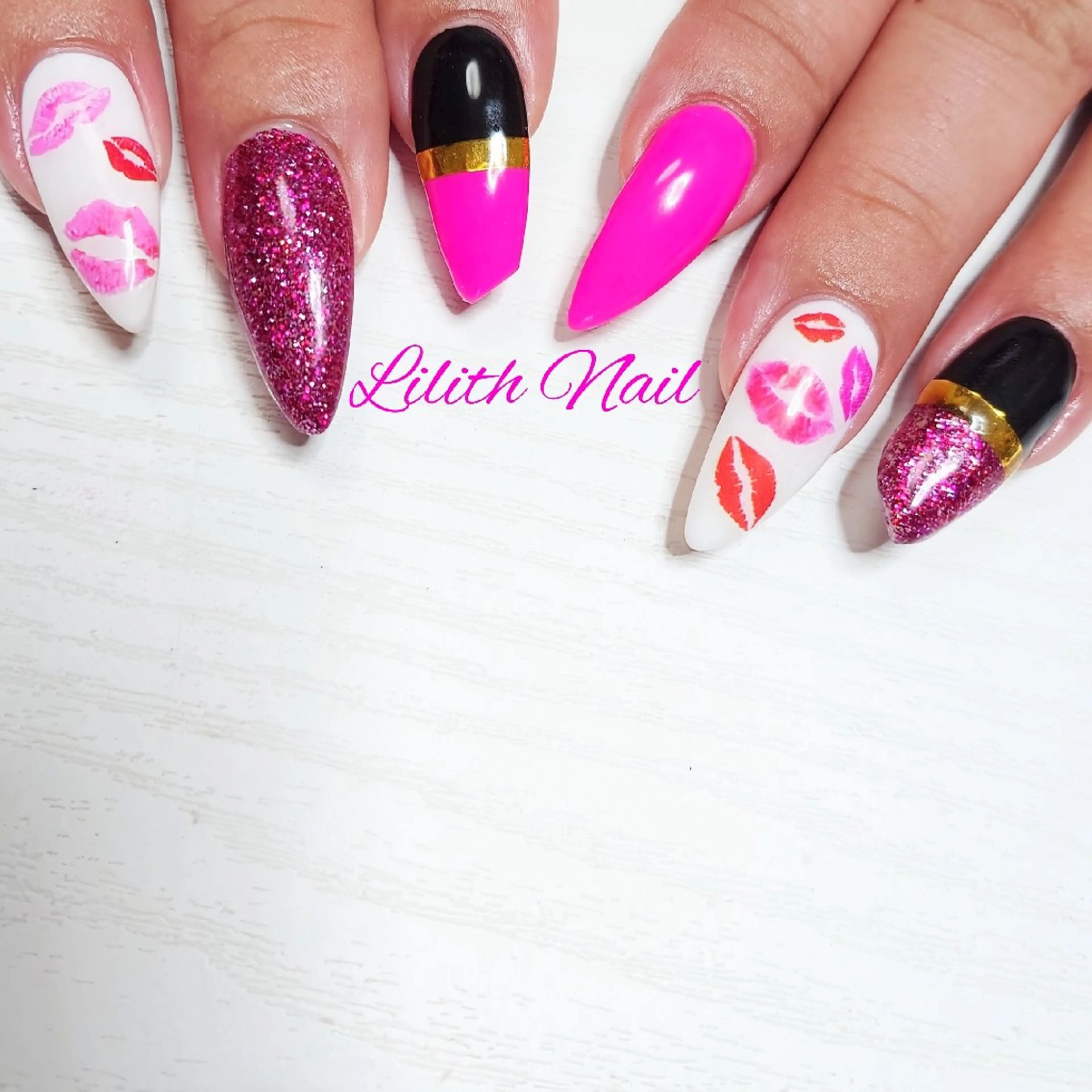 ネイル 持ち込み ハンドネイル Lilith Nailのネイルデザイン