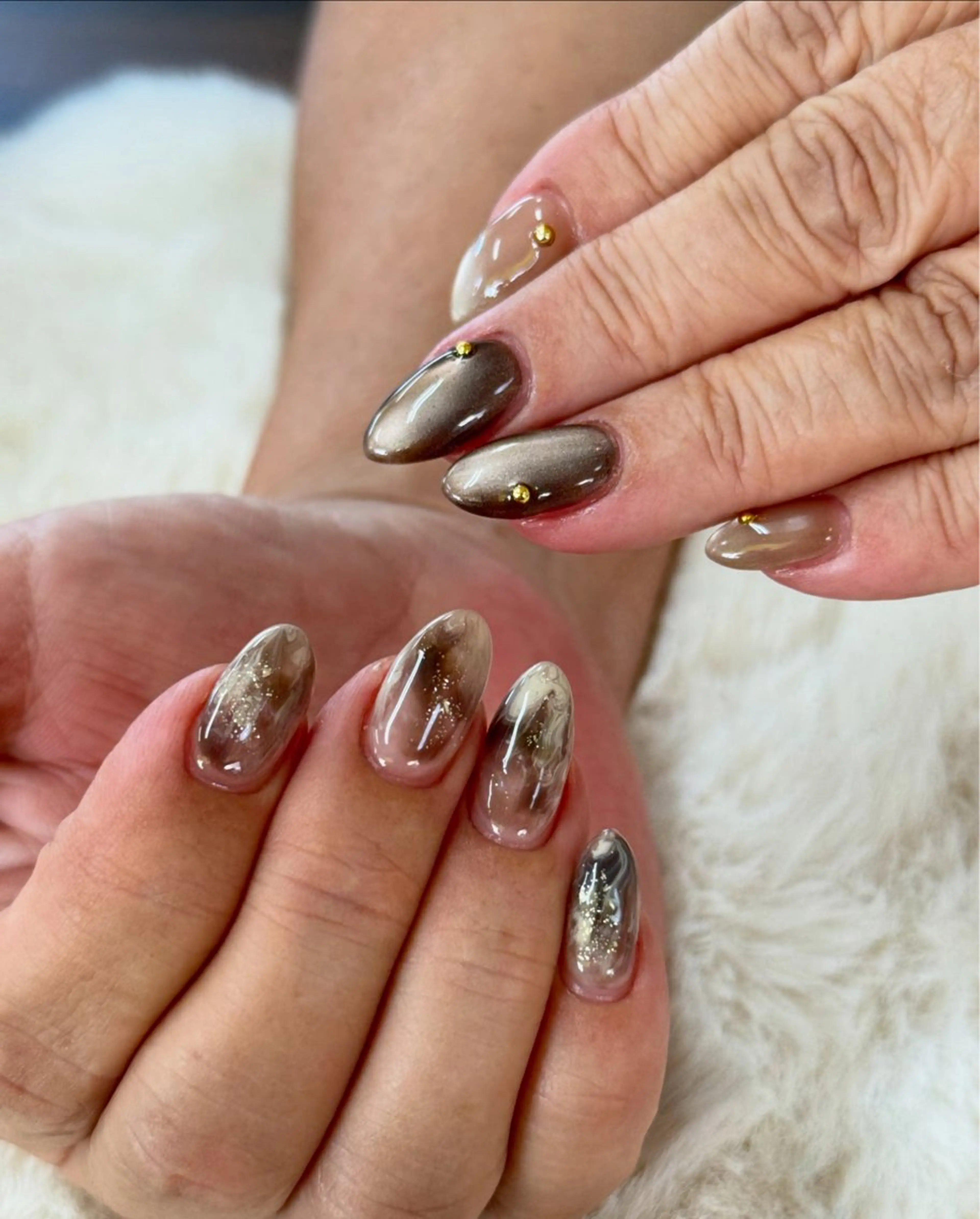 ネイル ハンドネイル 小倉 梨衣那のネイルデザイン