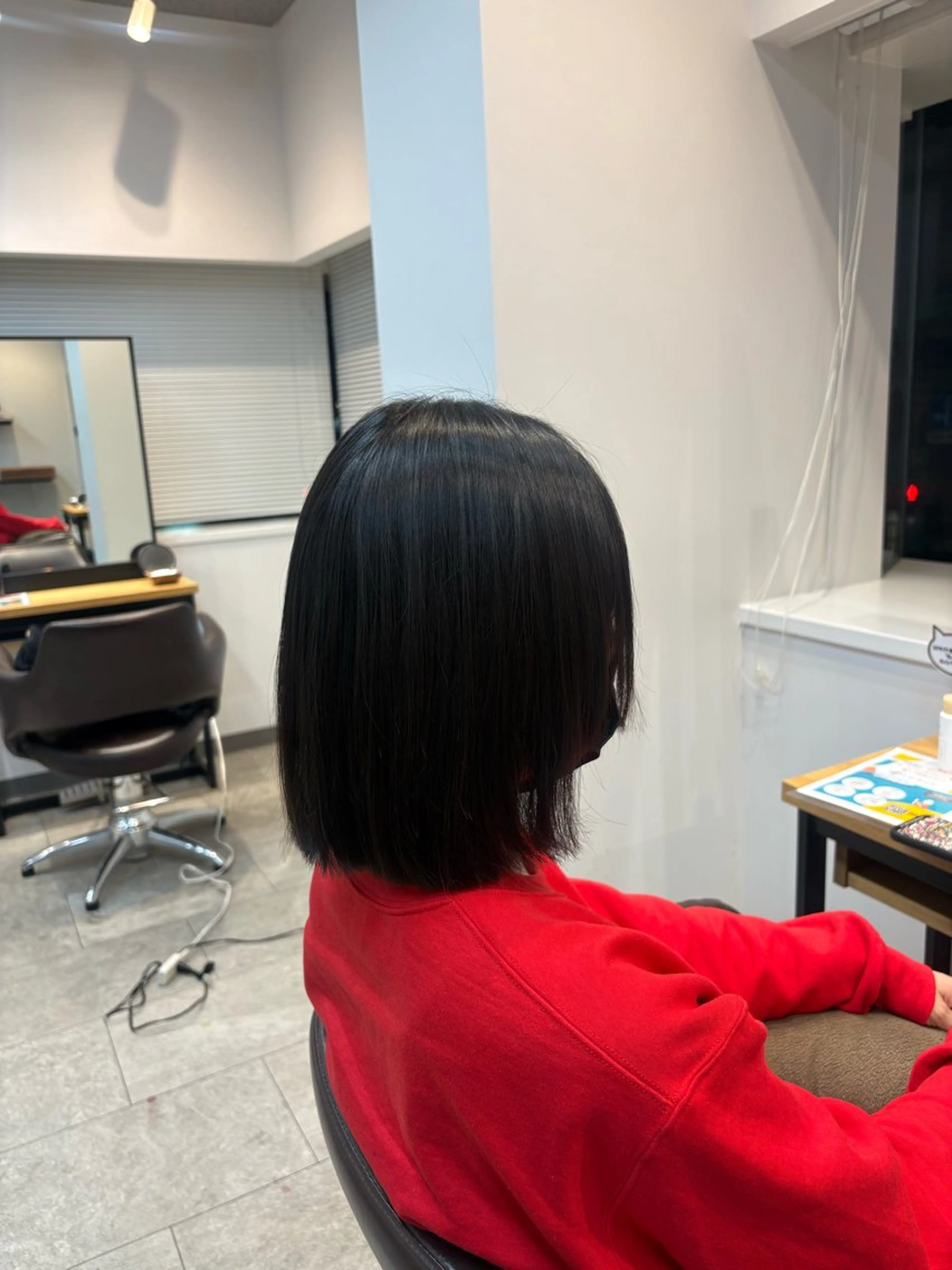 ショート 縮毛矯正 neaf 六本木店所属・六本木🩷ハイライト 望月彩音のヘアスタイル