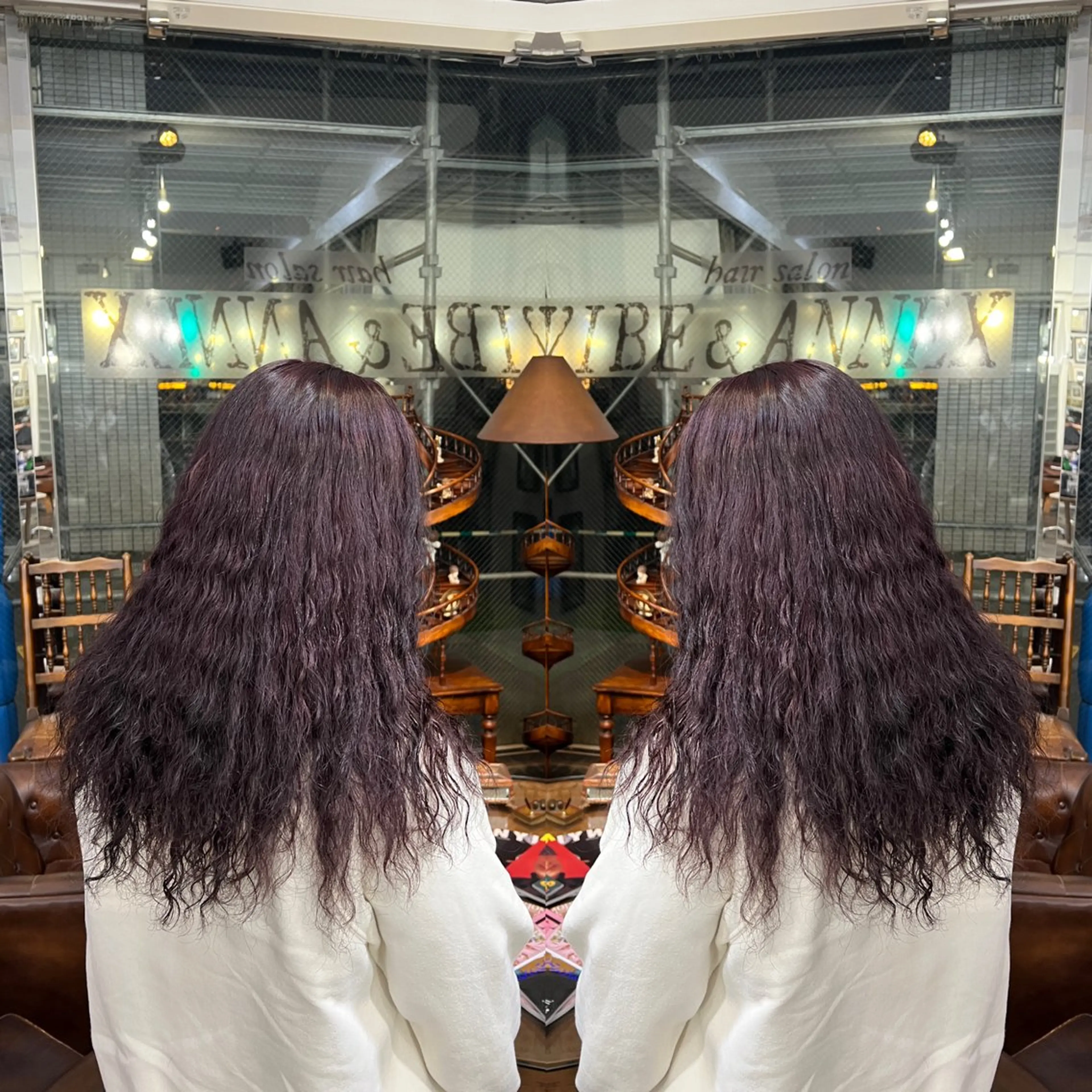 ロング カラー レイヤー/ボブ/ ミニボブ/AOIのヘアスタイル