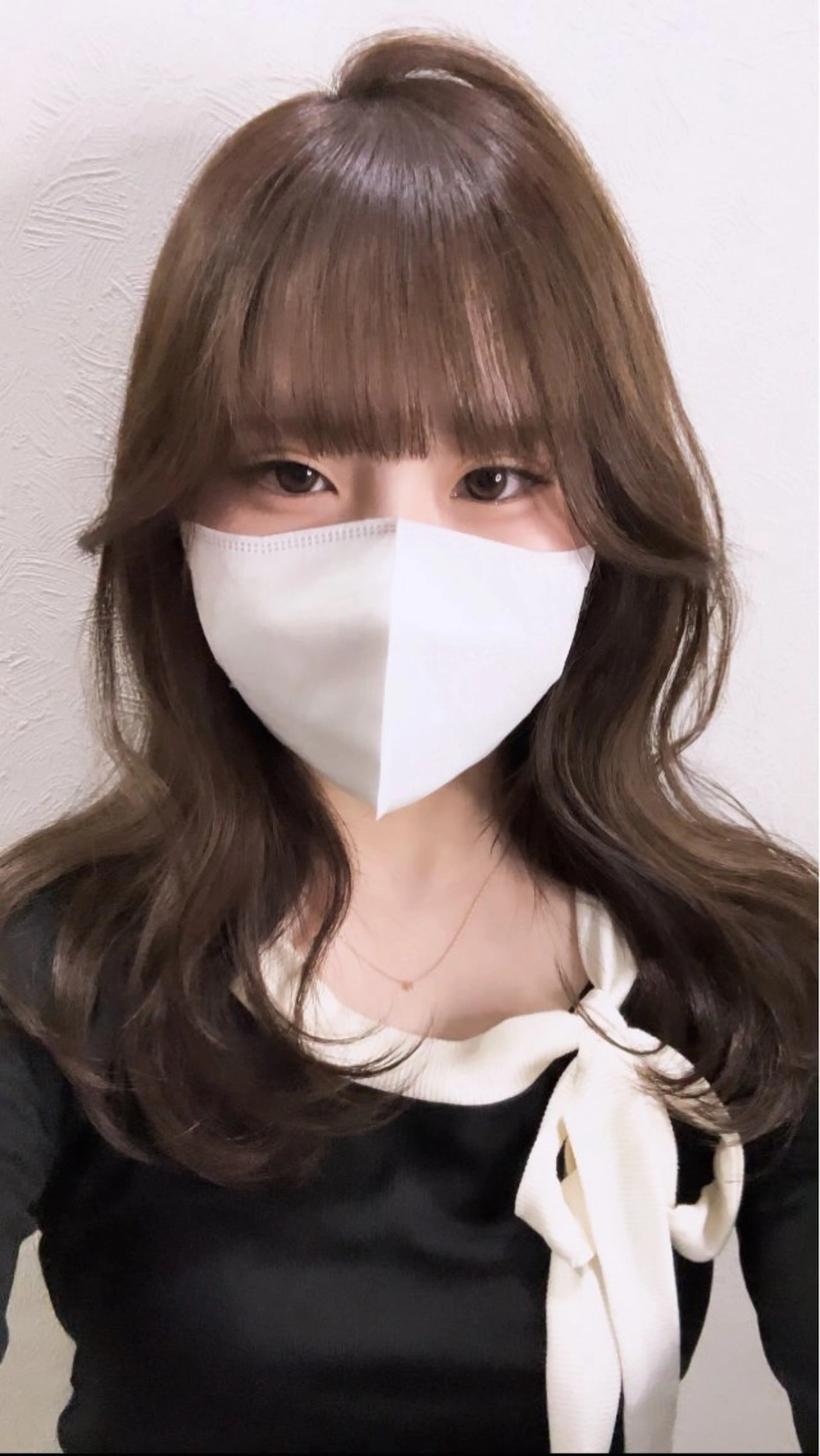 セミロング カット ヘアカラー トリートメント 剣持友希/高崎 ifh iizukaのヘアスタイル
