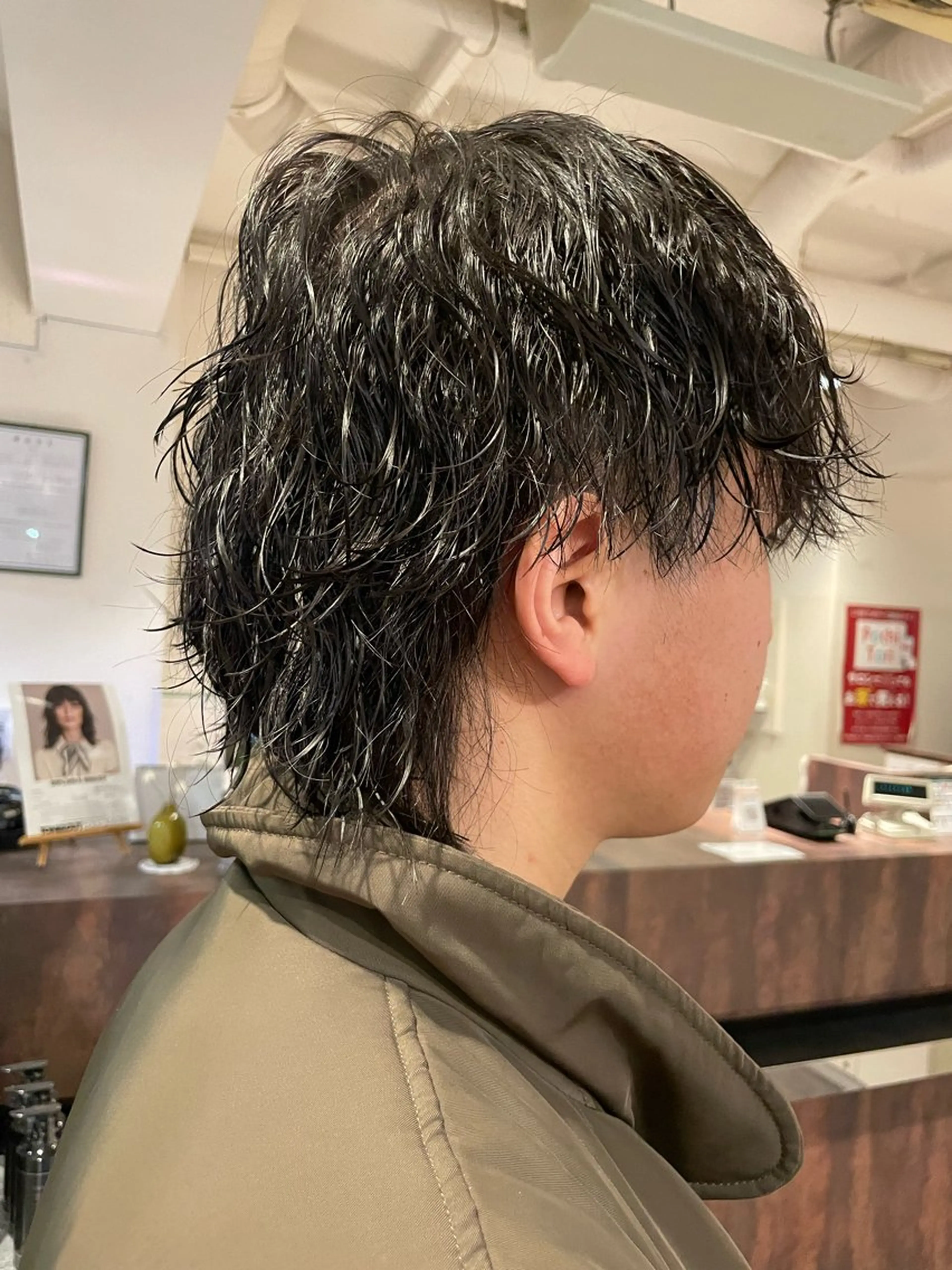 パーマ ウルフカット 佐藤 綾郁のヘアスタイル