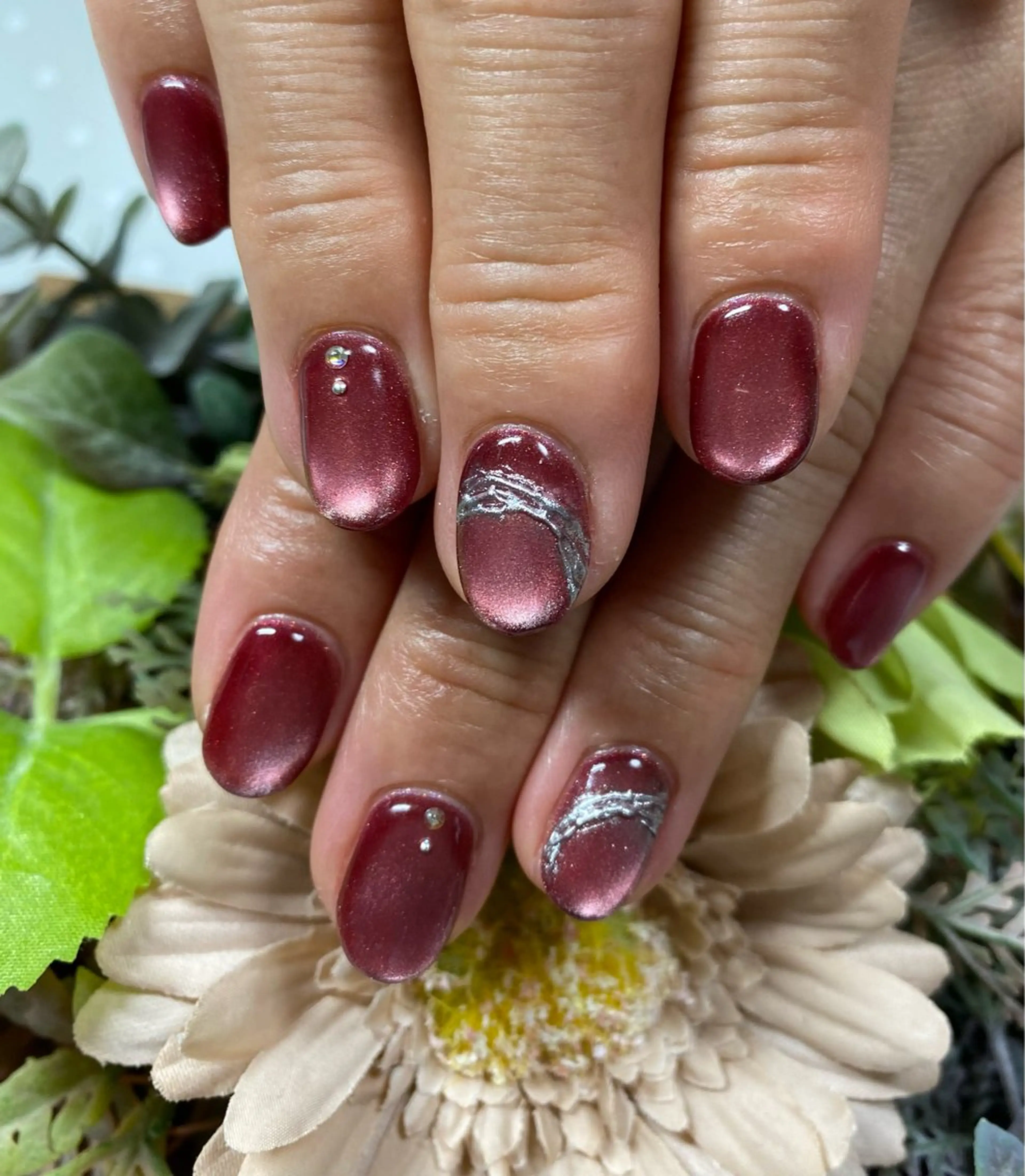 ネイル ハンドネイル Glanz  Nail aのネイルデザイン