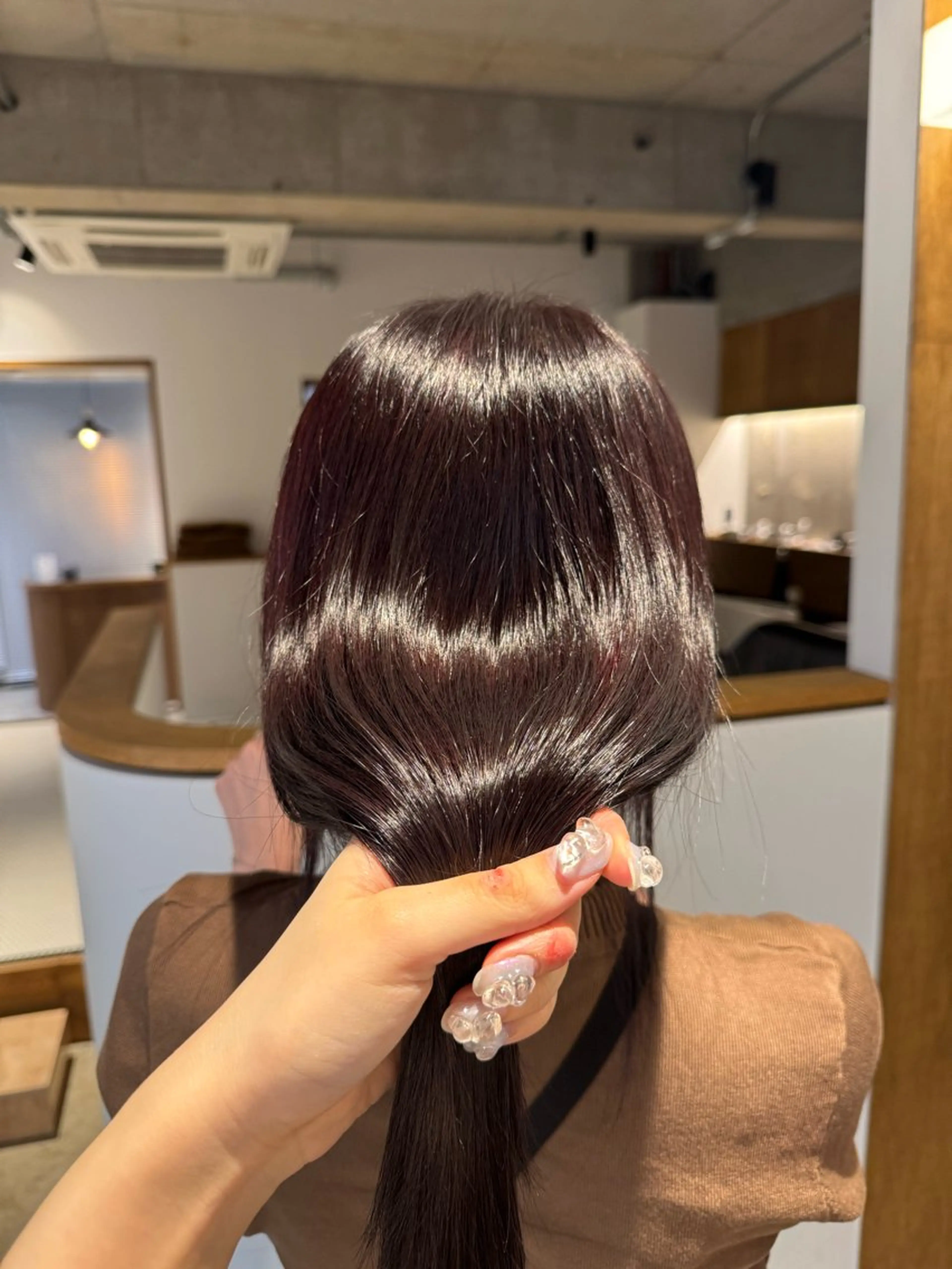 【髪が痛みにくくなる❣️】ダイヤモンドトリートメント💎の写真