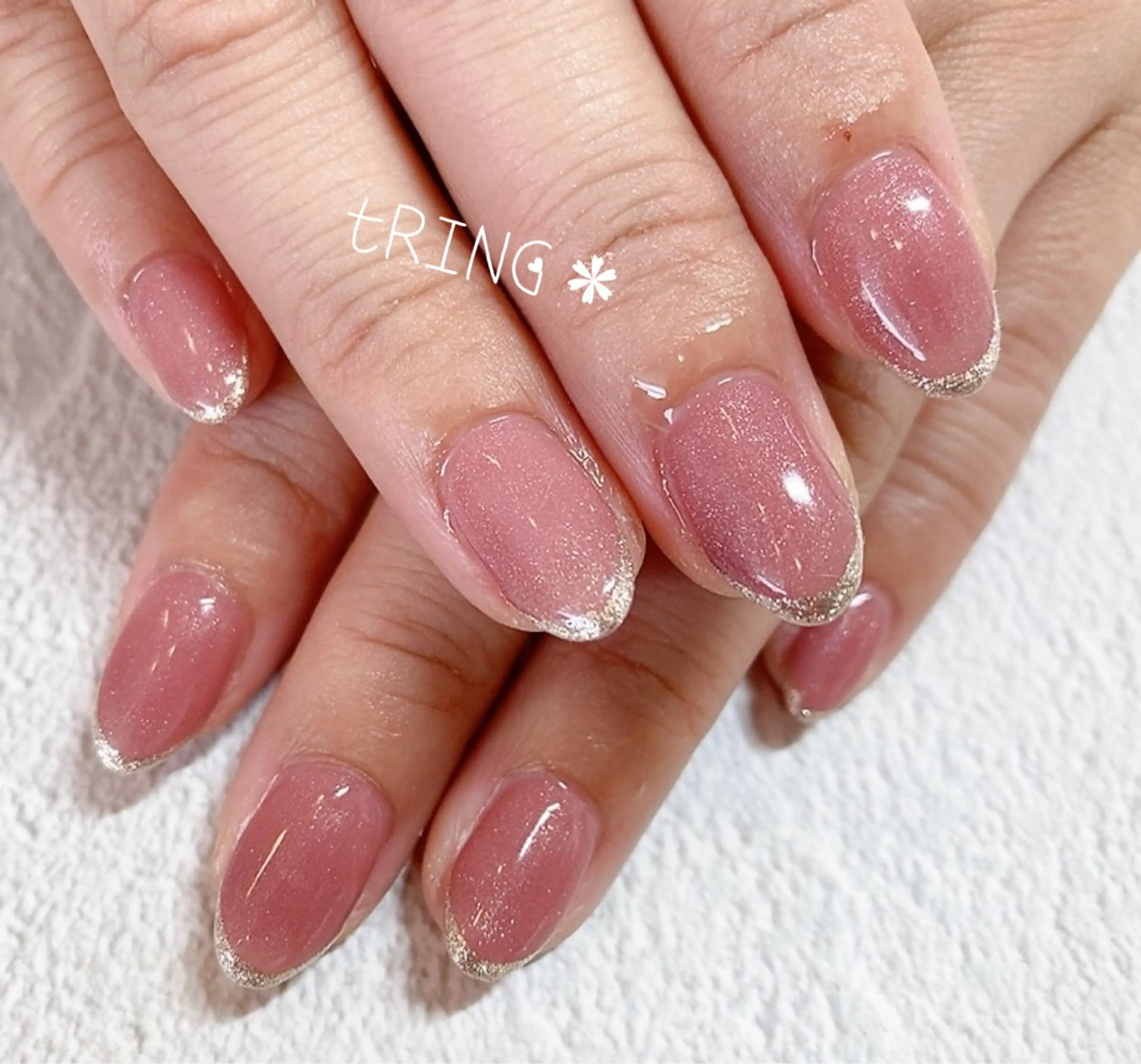 ネイル ハンドネイル tRING* しいの木台のネイルデザイン