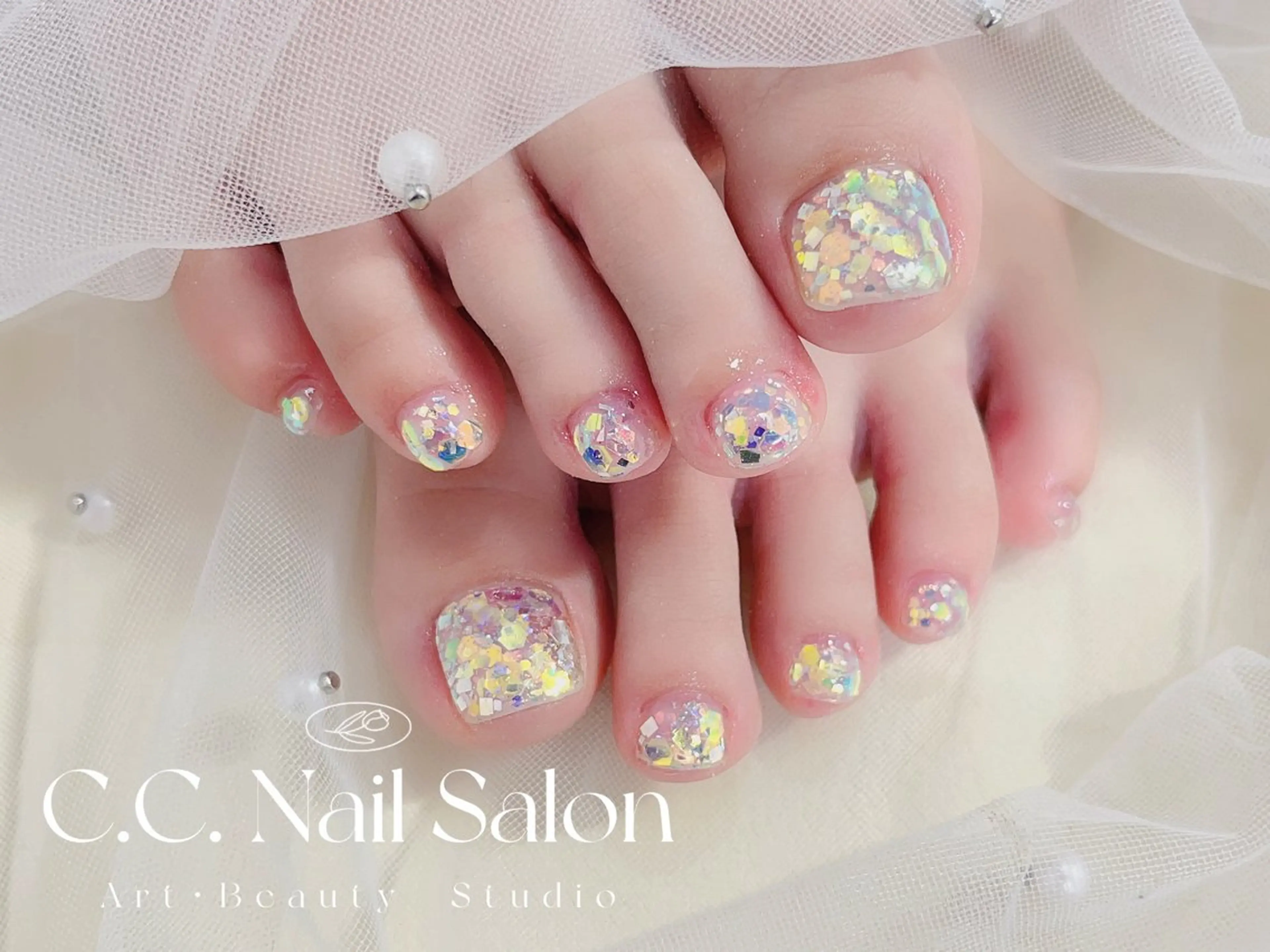 ネイル フットネイル C.C.Nail Salon所属・✨C.C. Nail 🎀池袋のネイルデザイン