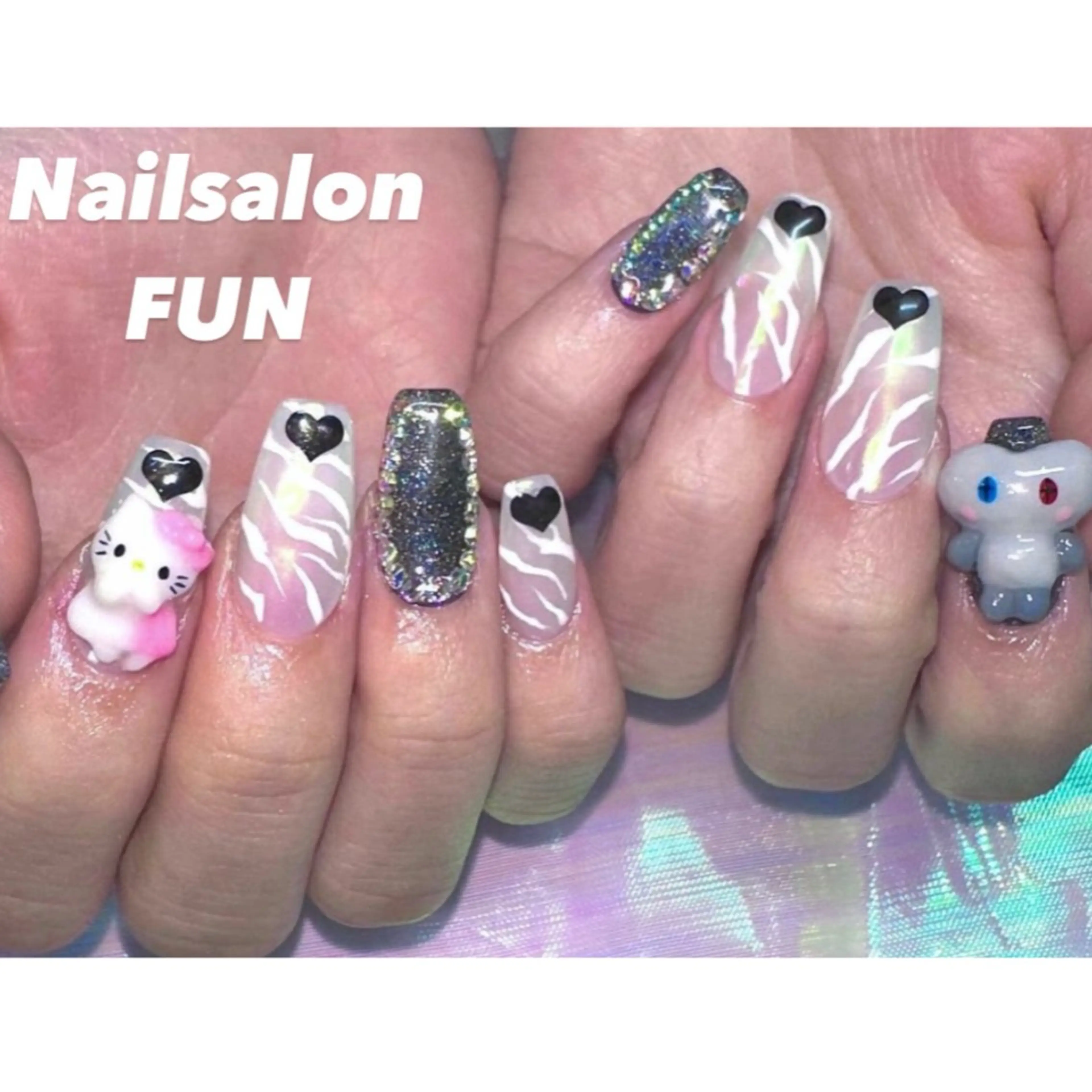 ネイル アートネイル ハンドネイル Nailsalon FUN🌈のネイルデザイン