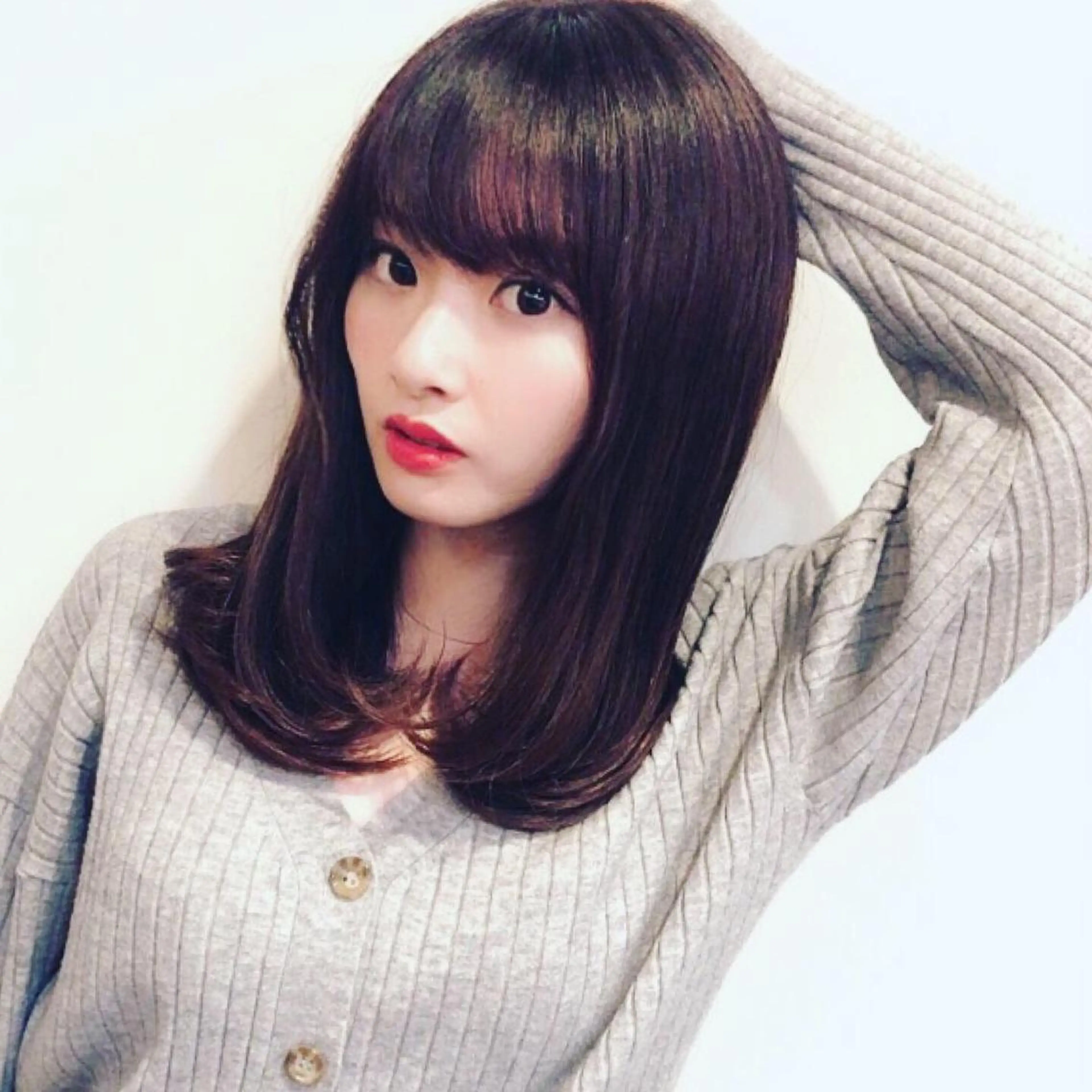 セミロング カラー Ange lian所属・Ange lian 🌿お手頃価格サロンのヘアスタイル